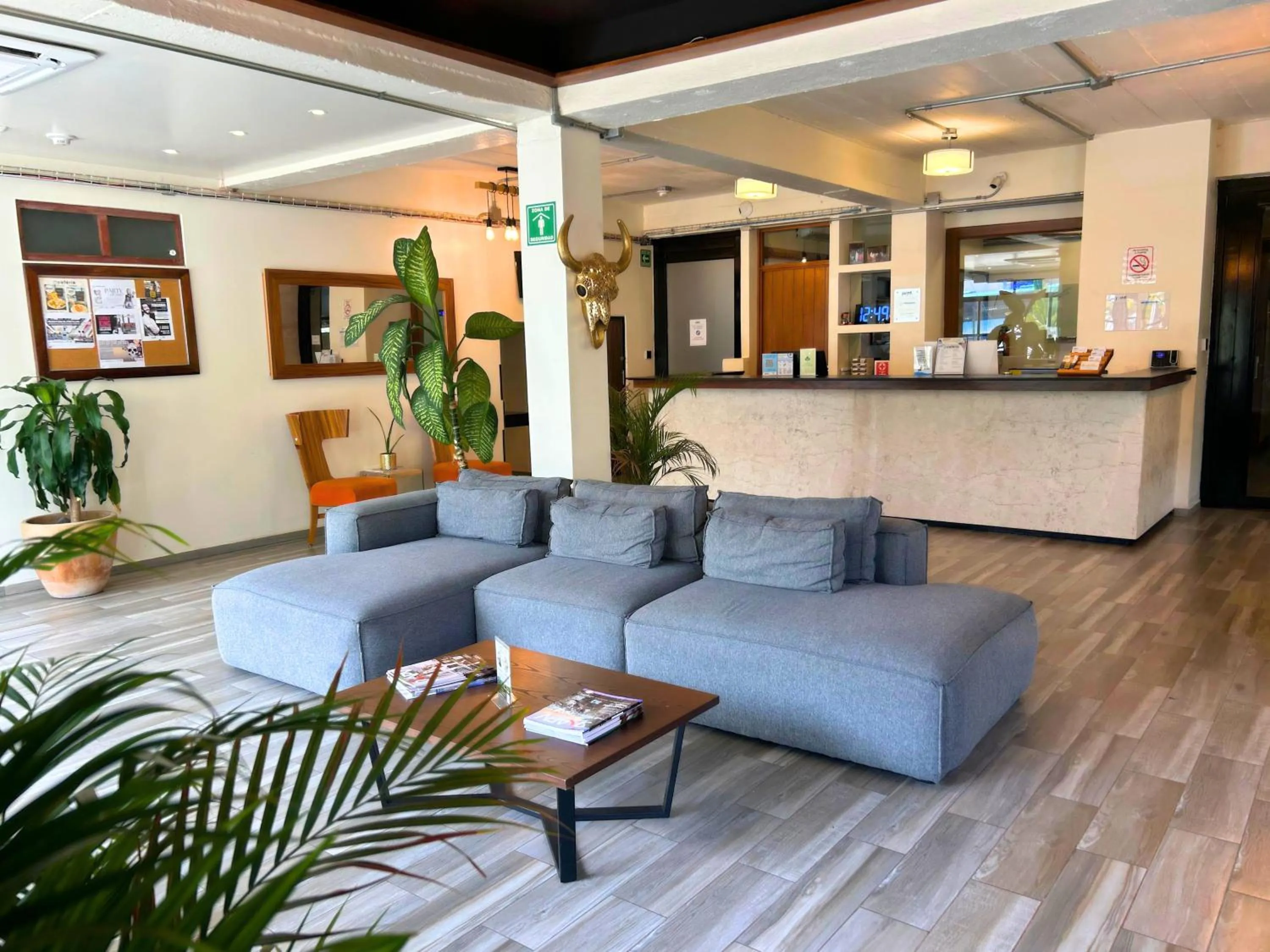 Lobby or reception in Joint Boutique Hotel