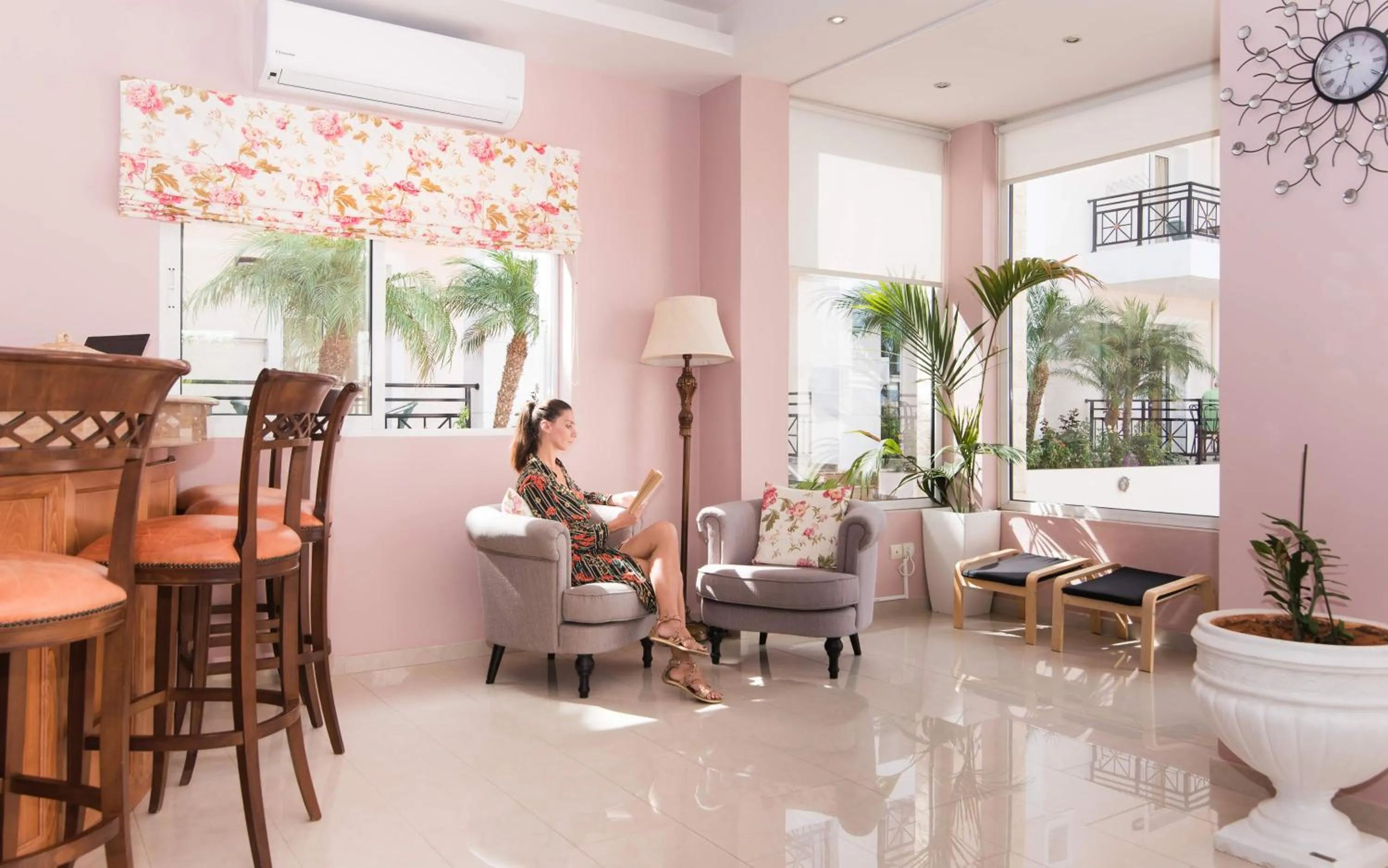 Lobby or reception in Yiannis Manos Hotel Resort