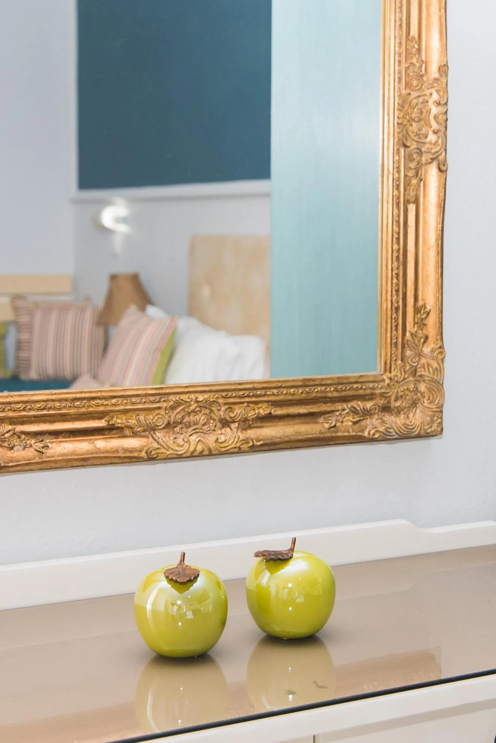 Decorative detail, Bed in Yiannis Manos Hotel Resort