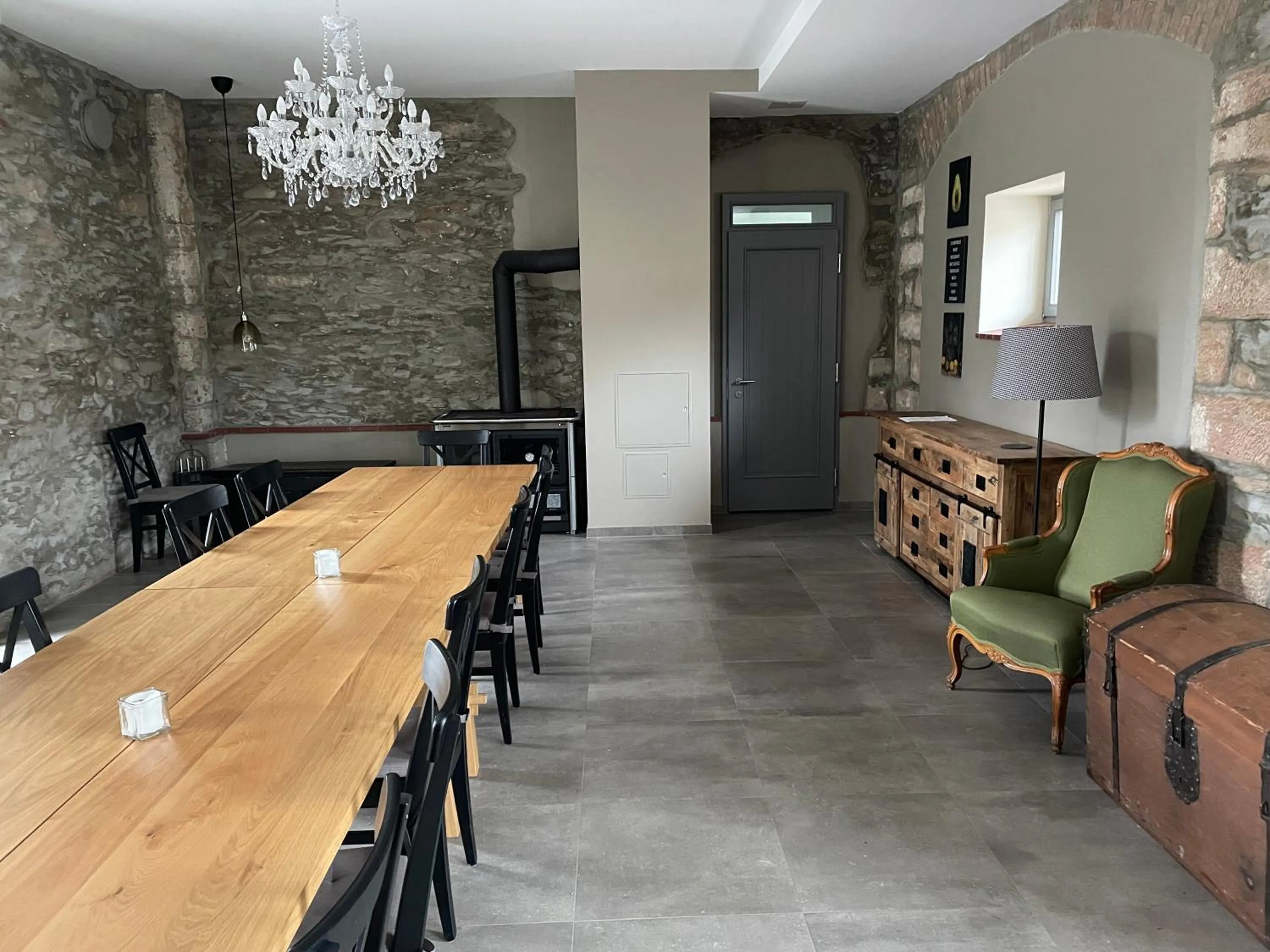 Breakfast in Gästehaus Lausnitz Zimmer