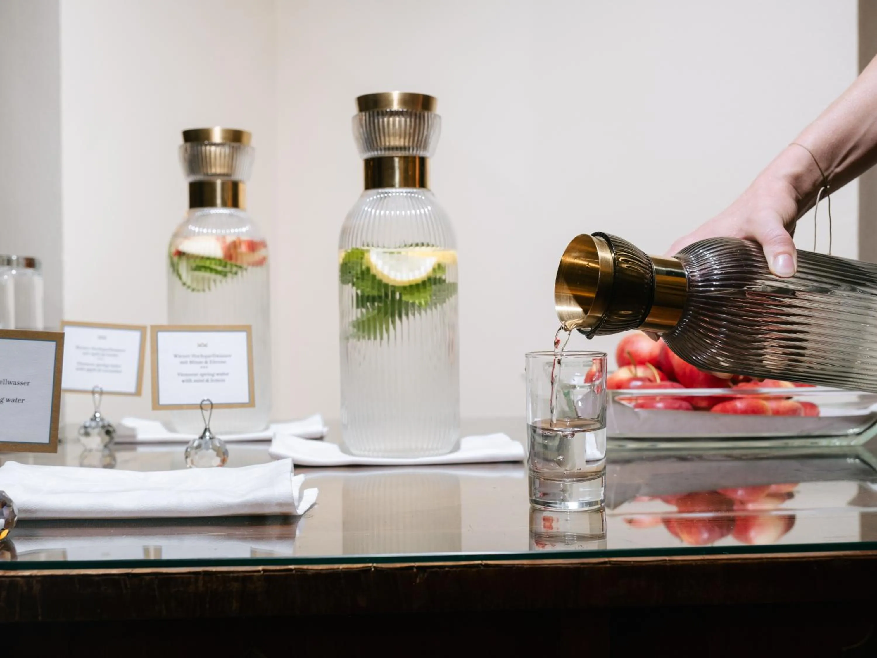 Drinks in Hotel Kaiserhof Wien