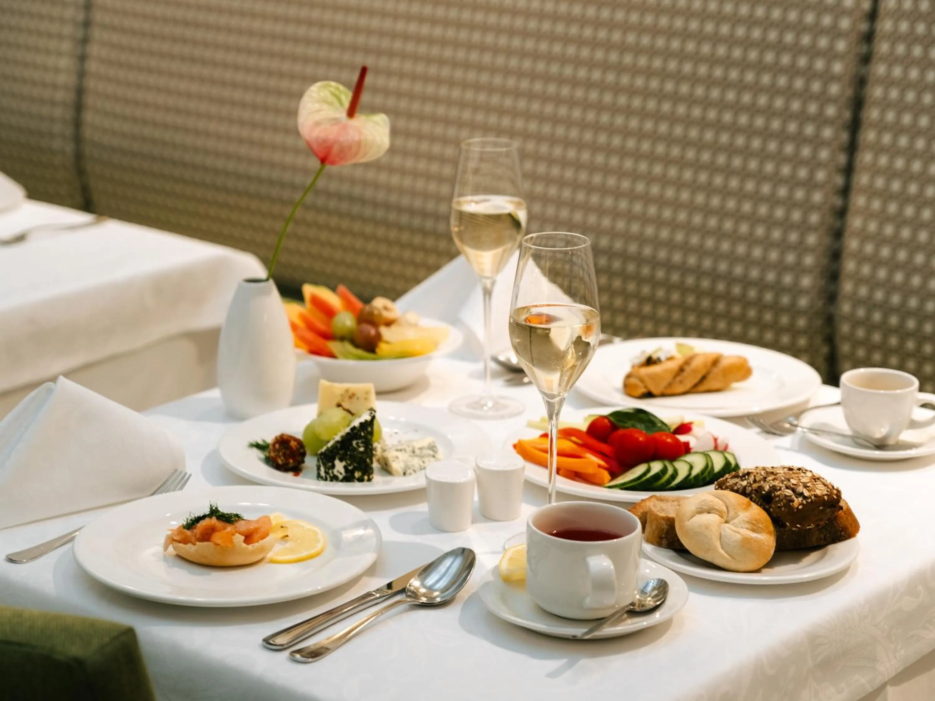 Breakfast in Hotel Kaiserhof Wien