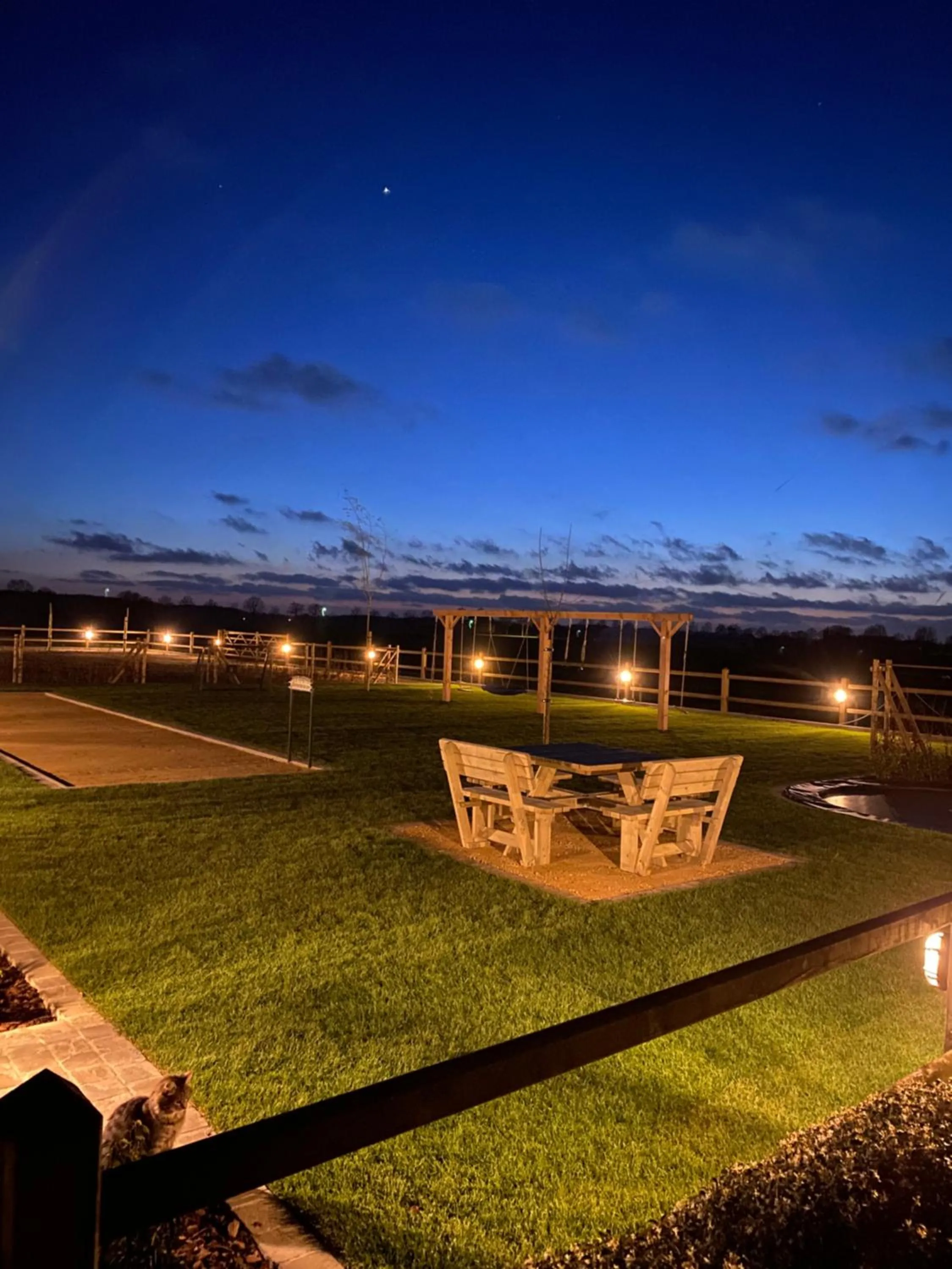 Children play ground in B&B 't Hoveke