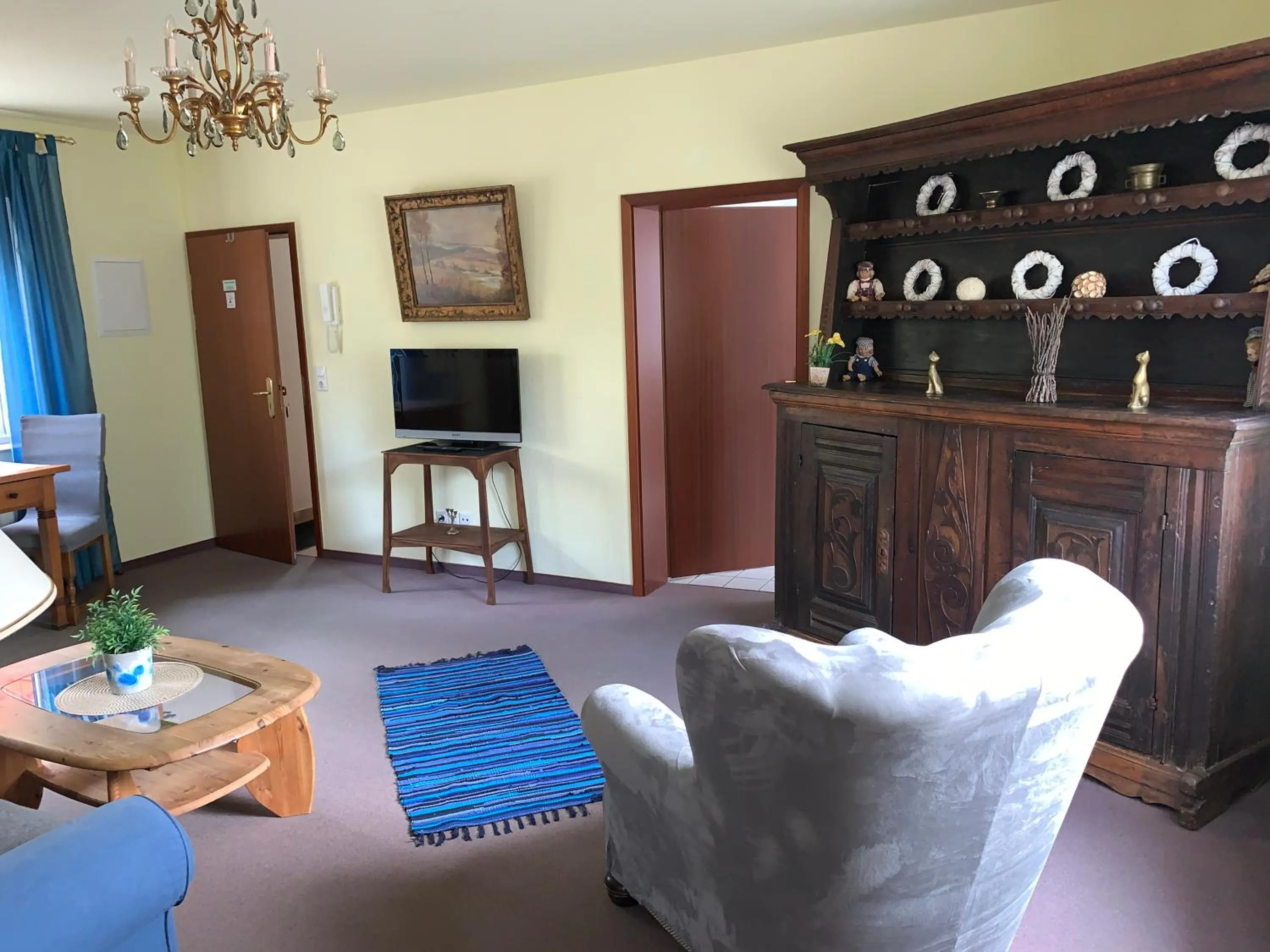 Living room in Hotel-Pension Teutonia