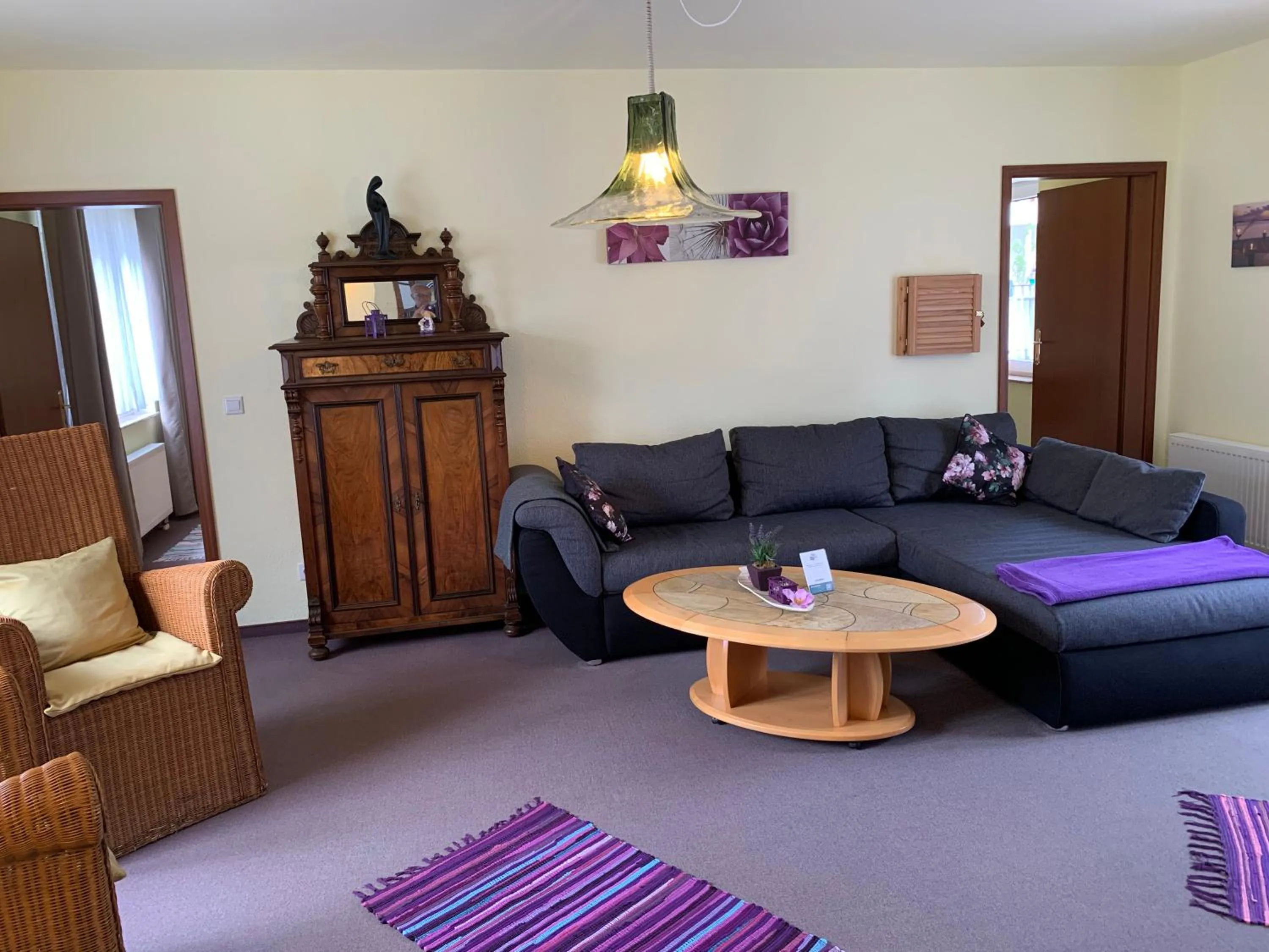 Living room in Hotel-Pension Teutonia