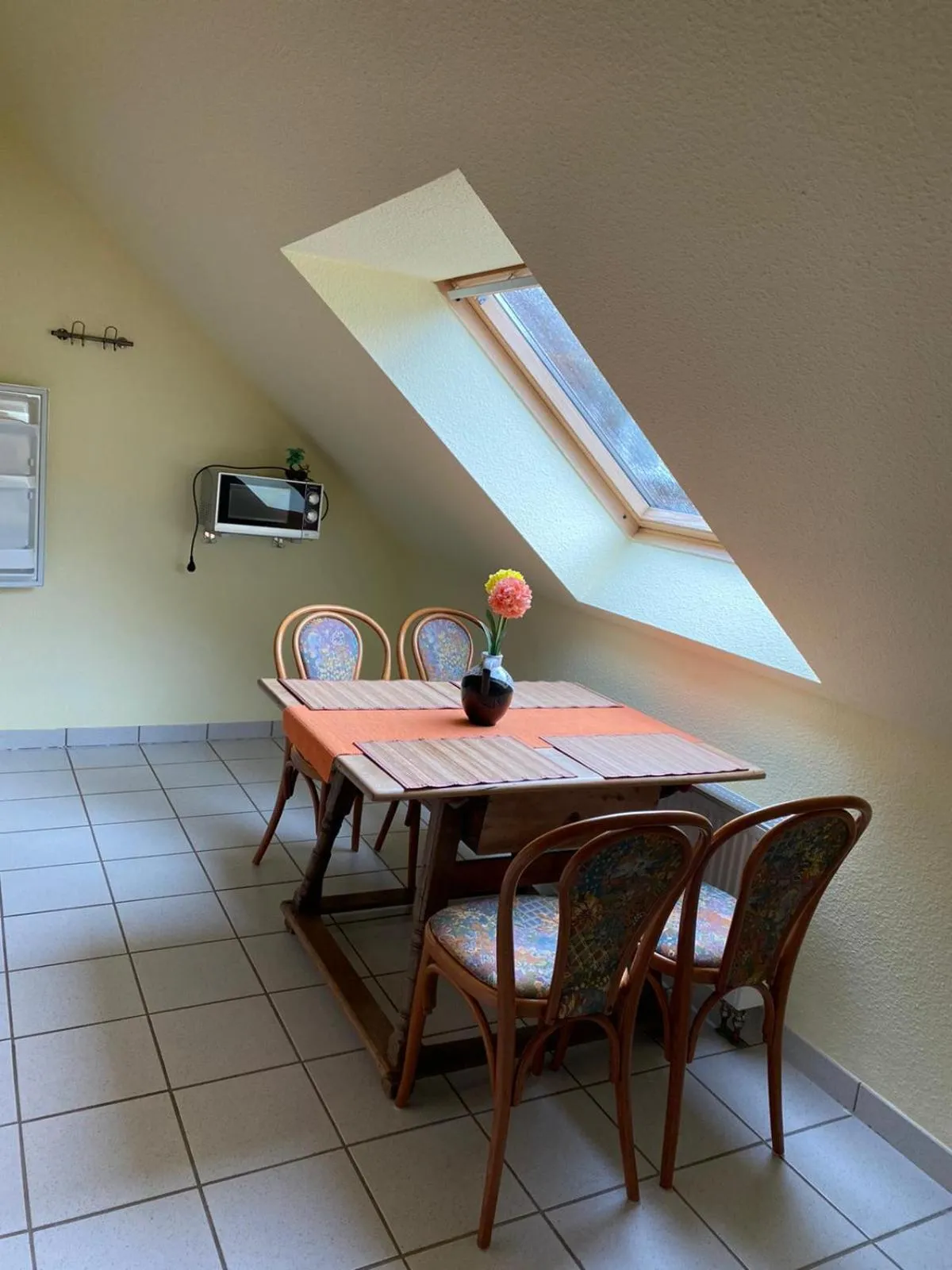Kitchen or kitchenette in Hotel-Pension Teutonia