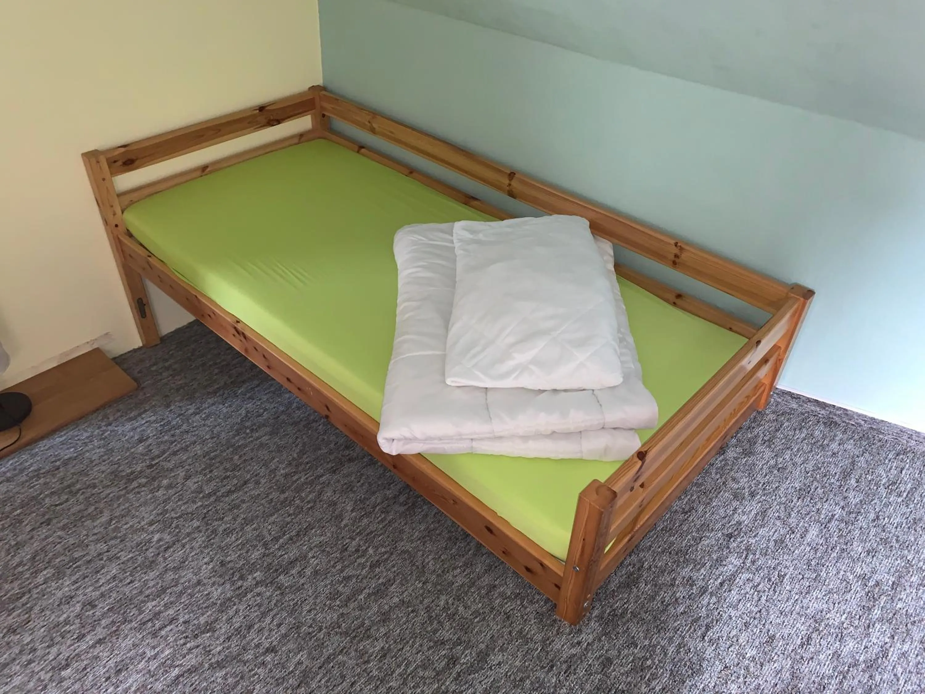 Bedroom, Bed in Hotel-Pension Teutonia