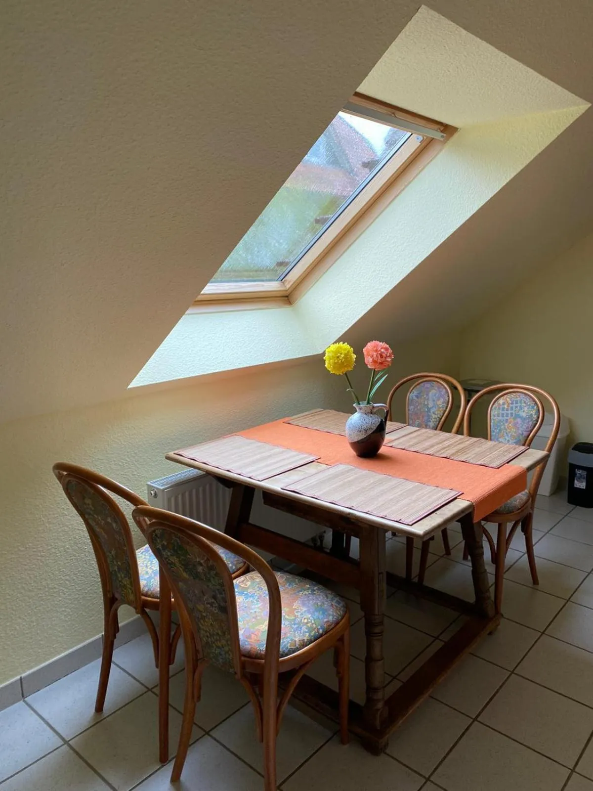 Kitchen or kitchenette in Hotel-Pension Teutonia