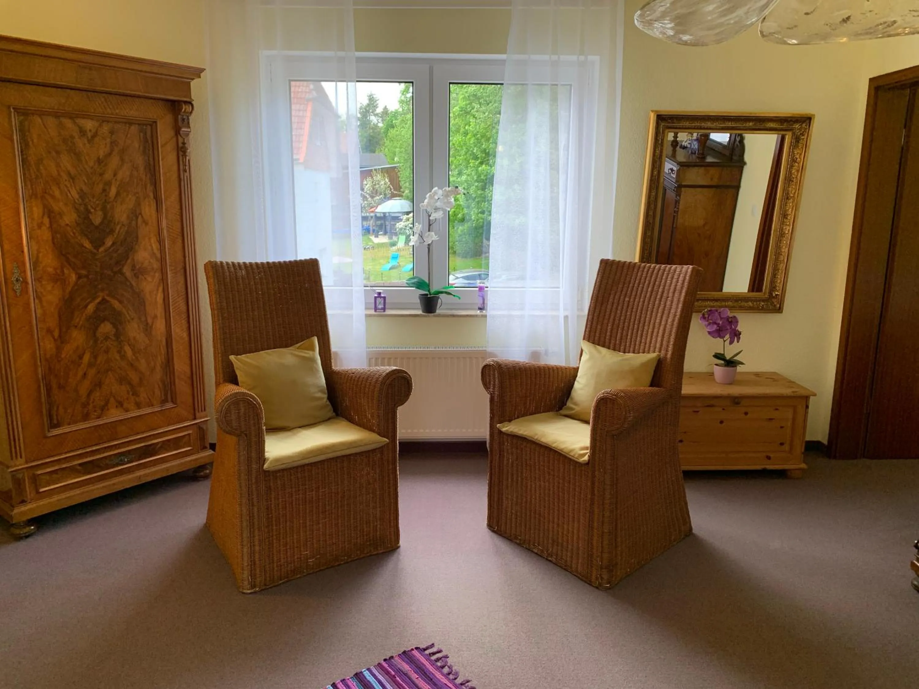 Living room in Hotel-Pension Teutonia