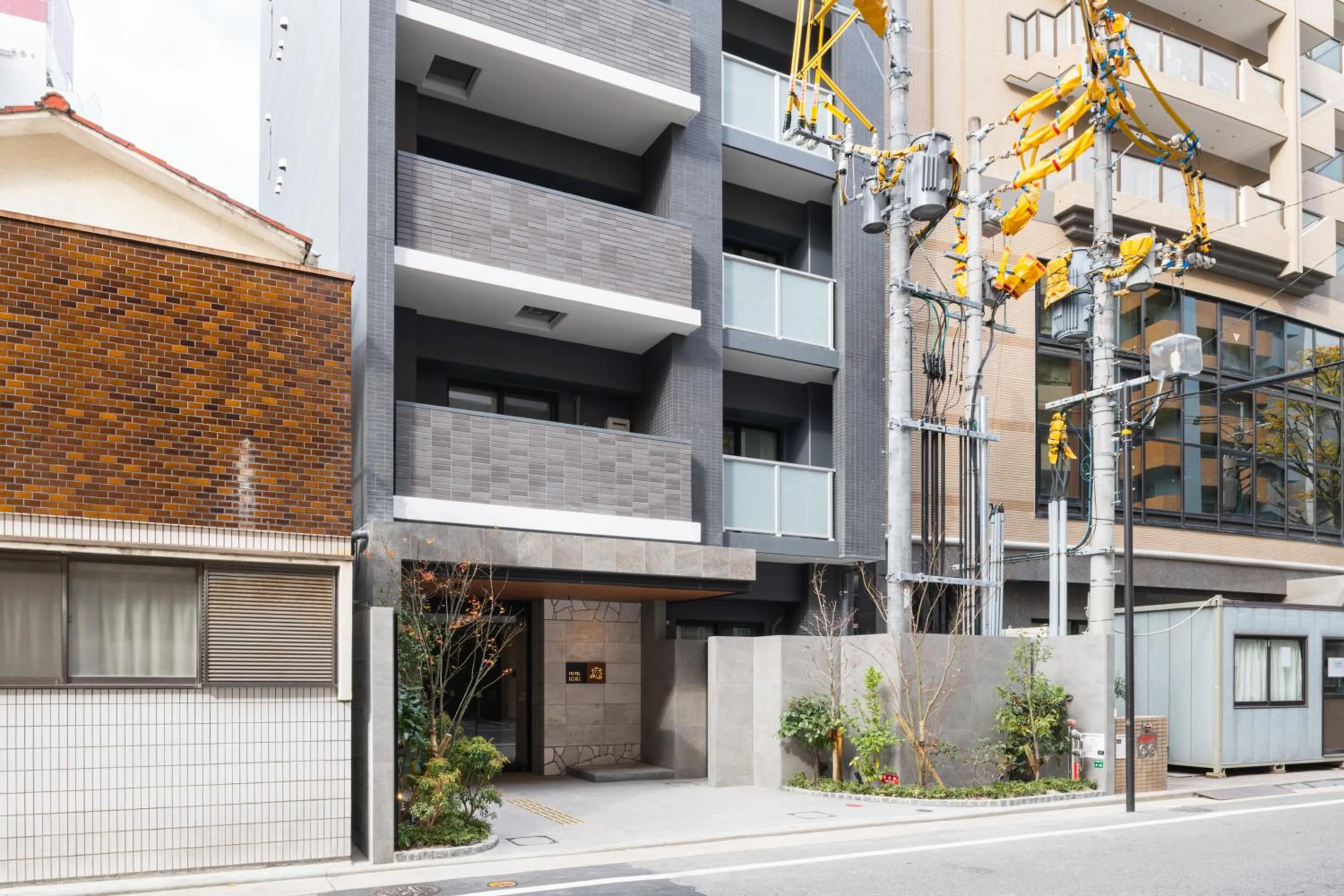 Property building in Hotel Iori ホテル庵