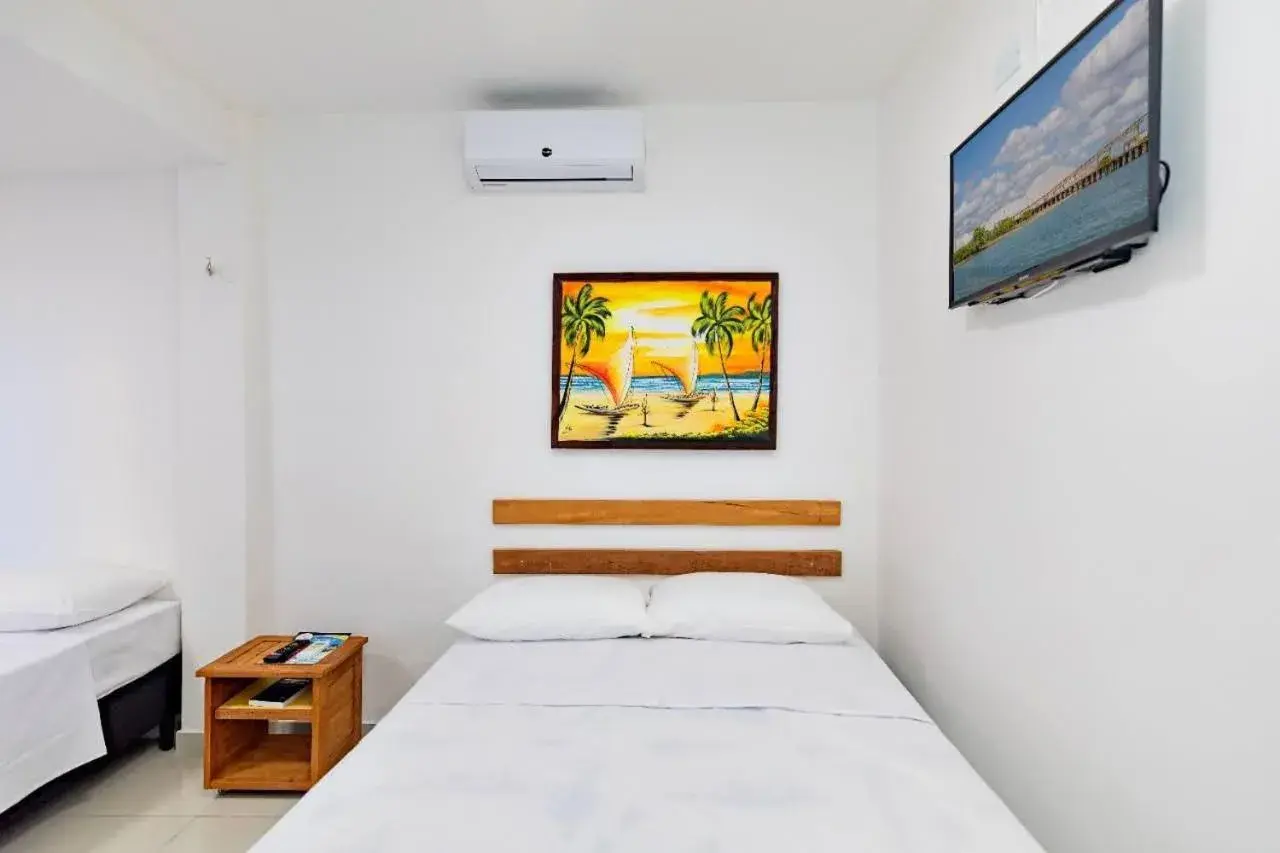 Triple Room in Encanto da Praia hotel pousada Triple Room in Encanto da Praia hotel pousada