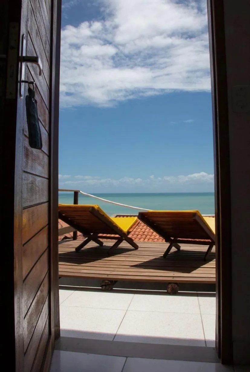 Sea view in Encanto da Praia hotel pousada