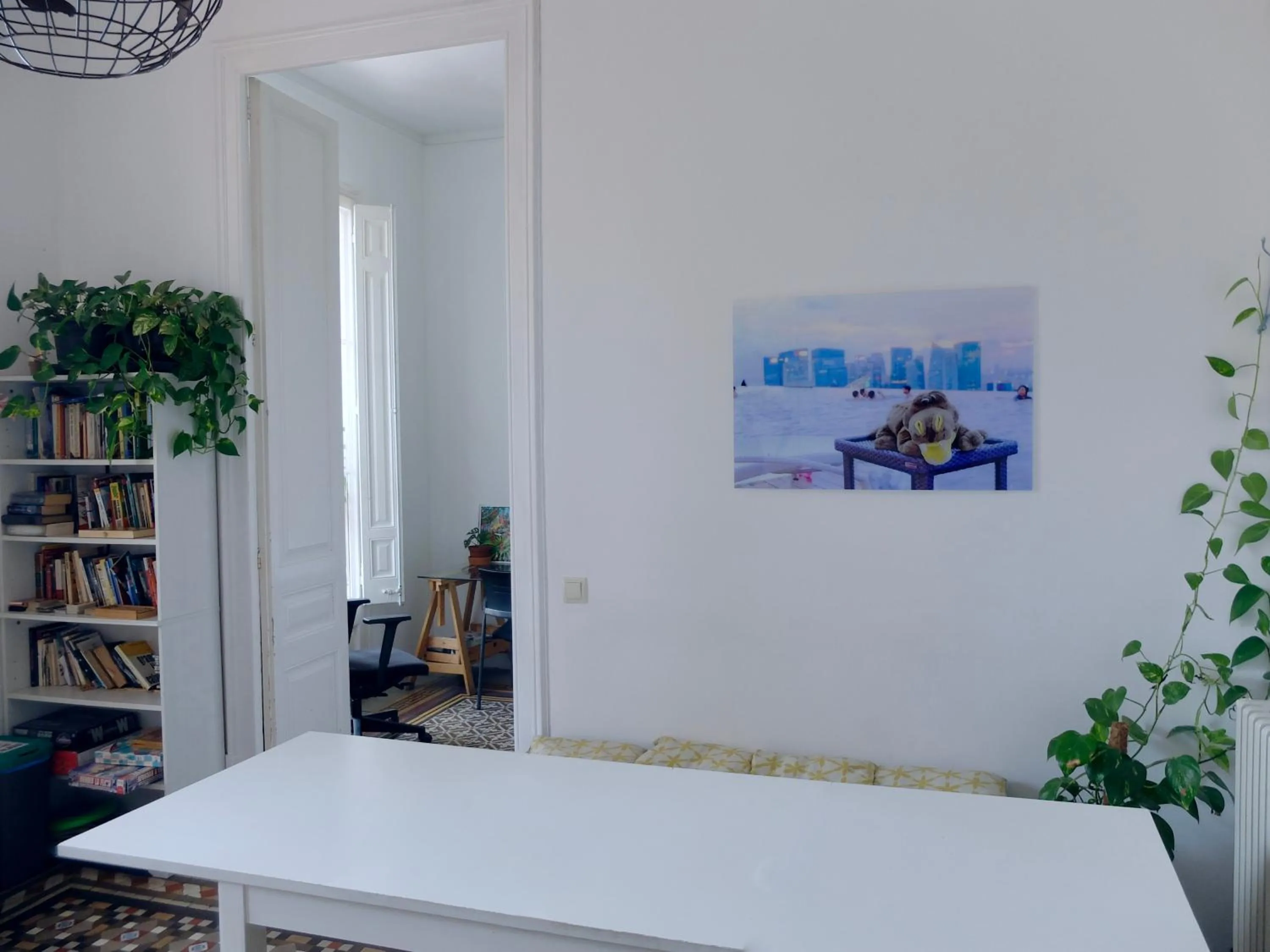 Communal lounge/ TV room in Fabrizzio's Petit