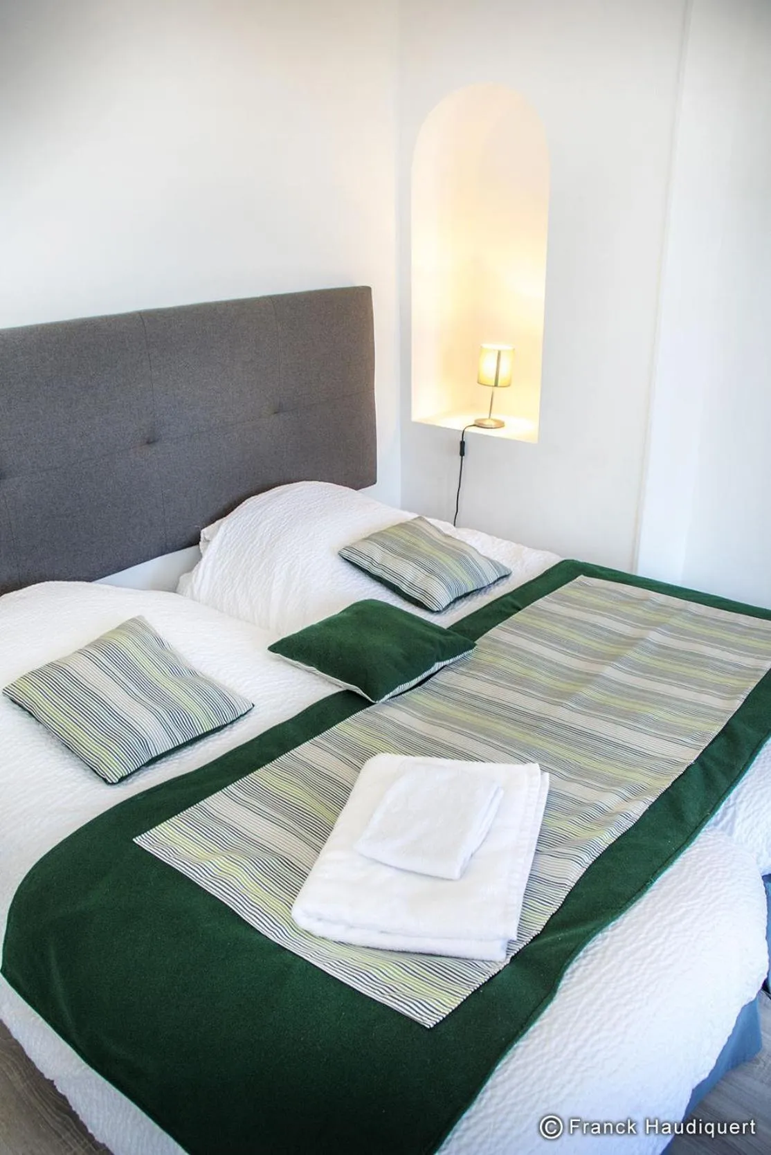 Bedroom, Bed in Gite Domaine de Trevety