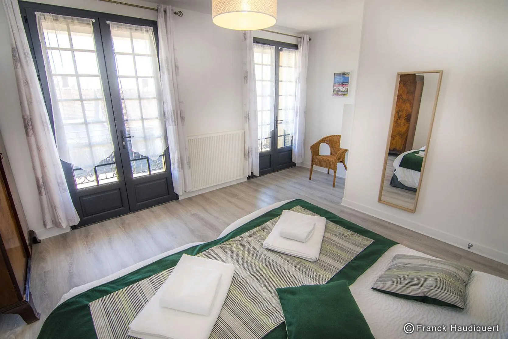 Bedroom, Bed in Gite Domaine de Trevety