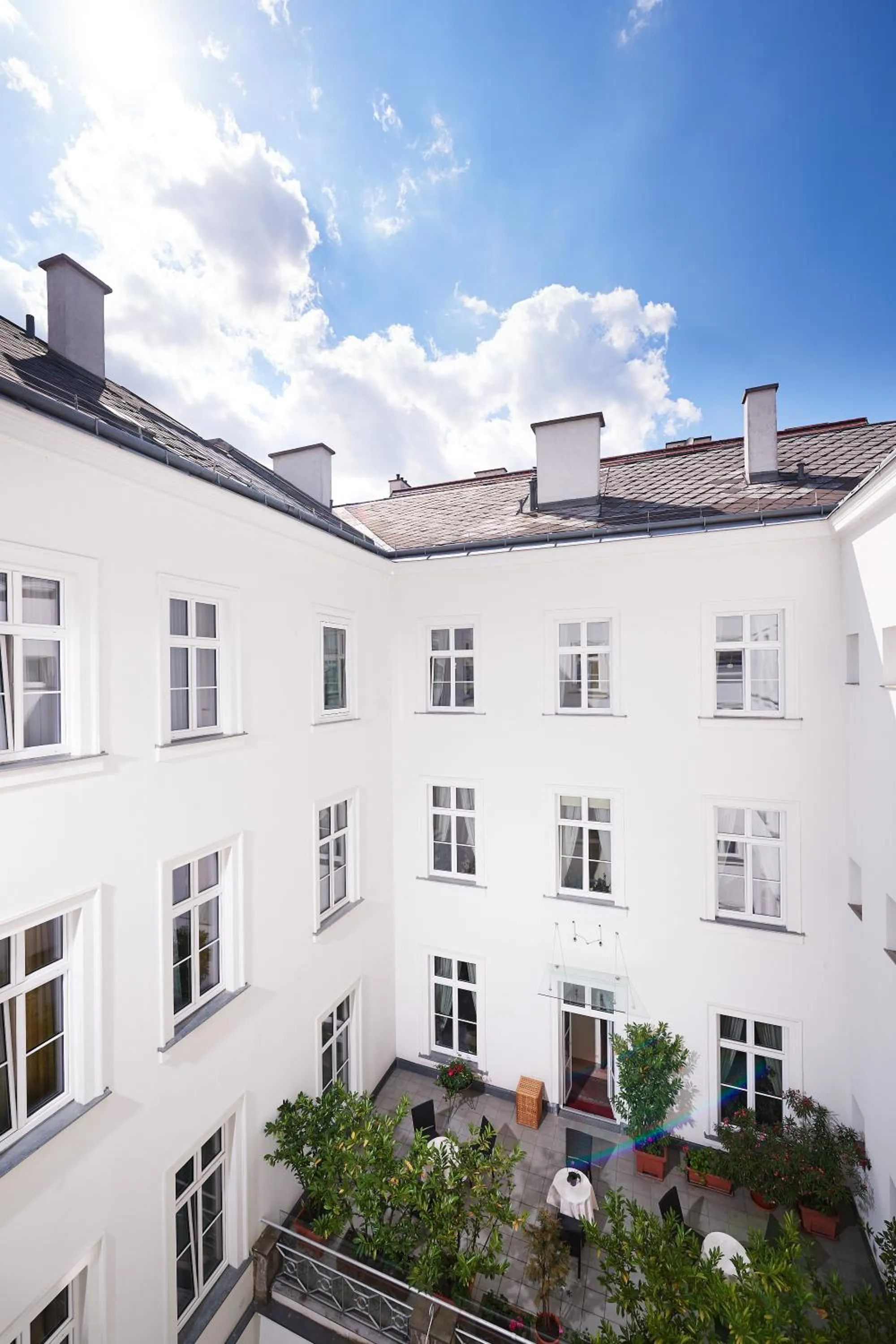 Patio in Hotel Austria - Wien