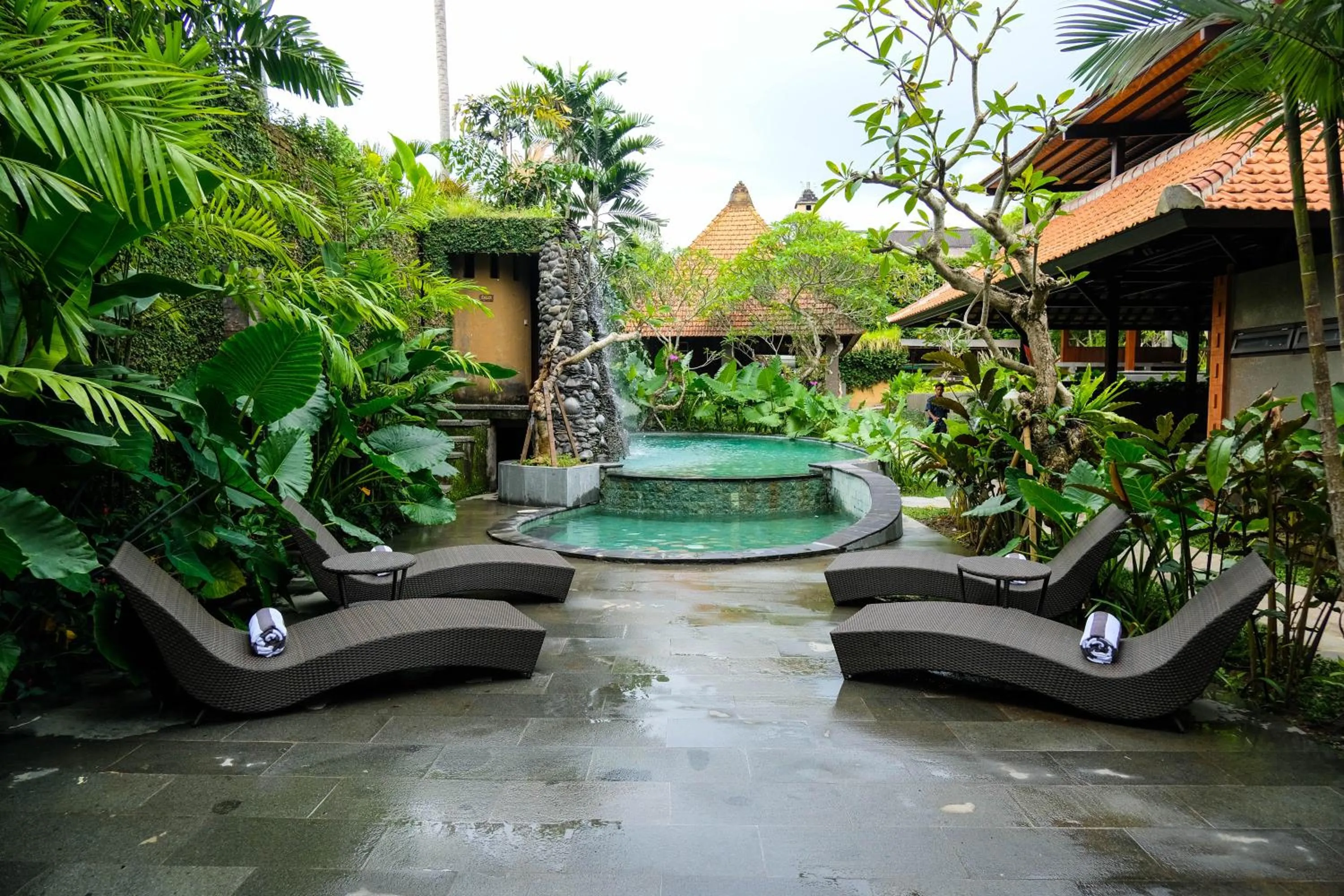 Garden view in JAPA Suites & Villas