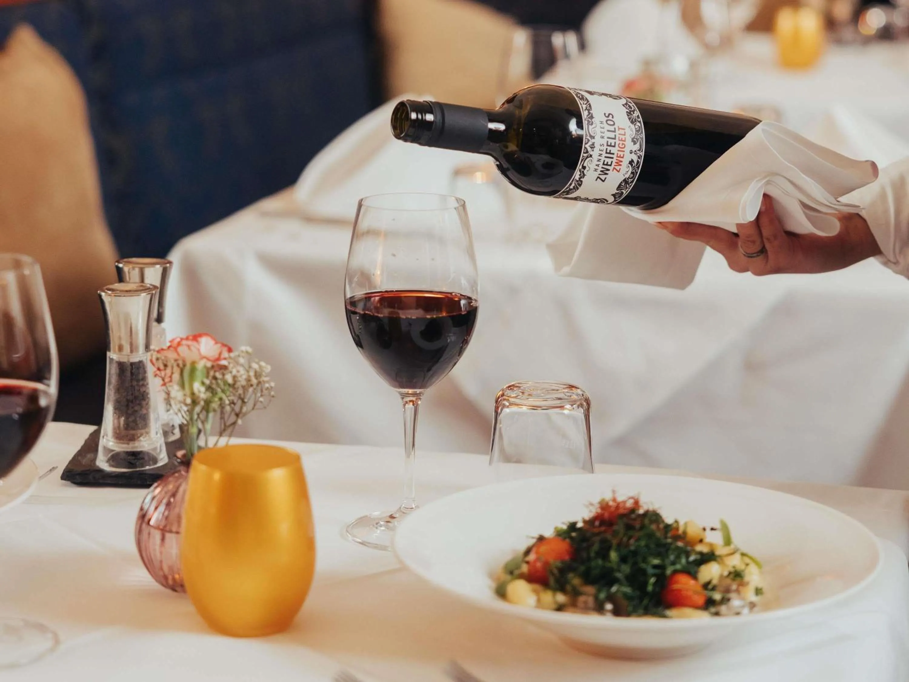 Restaurant/places to eat in Mercure Grand Hotel Biedermeier Wien