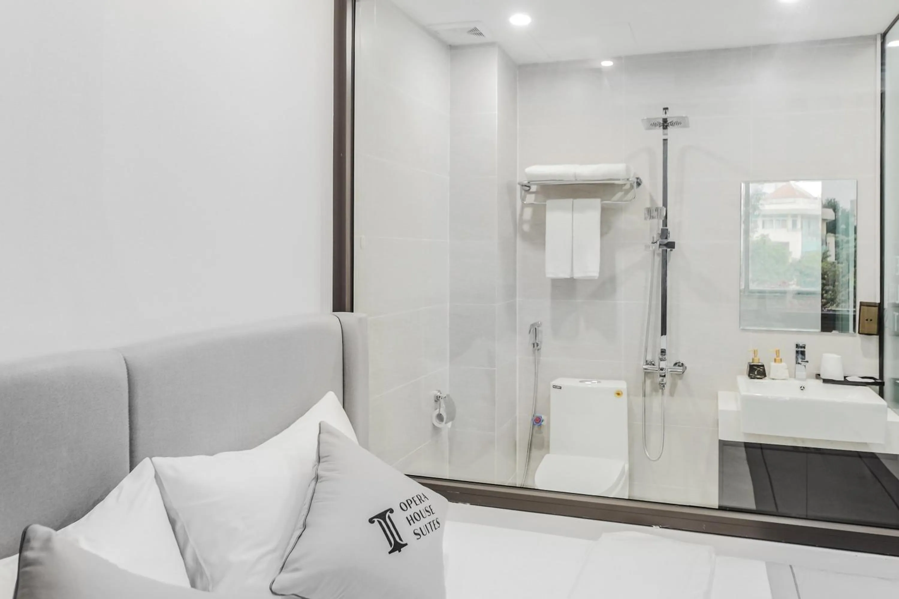 Bathroom in Opera House Suites