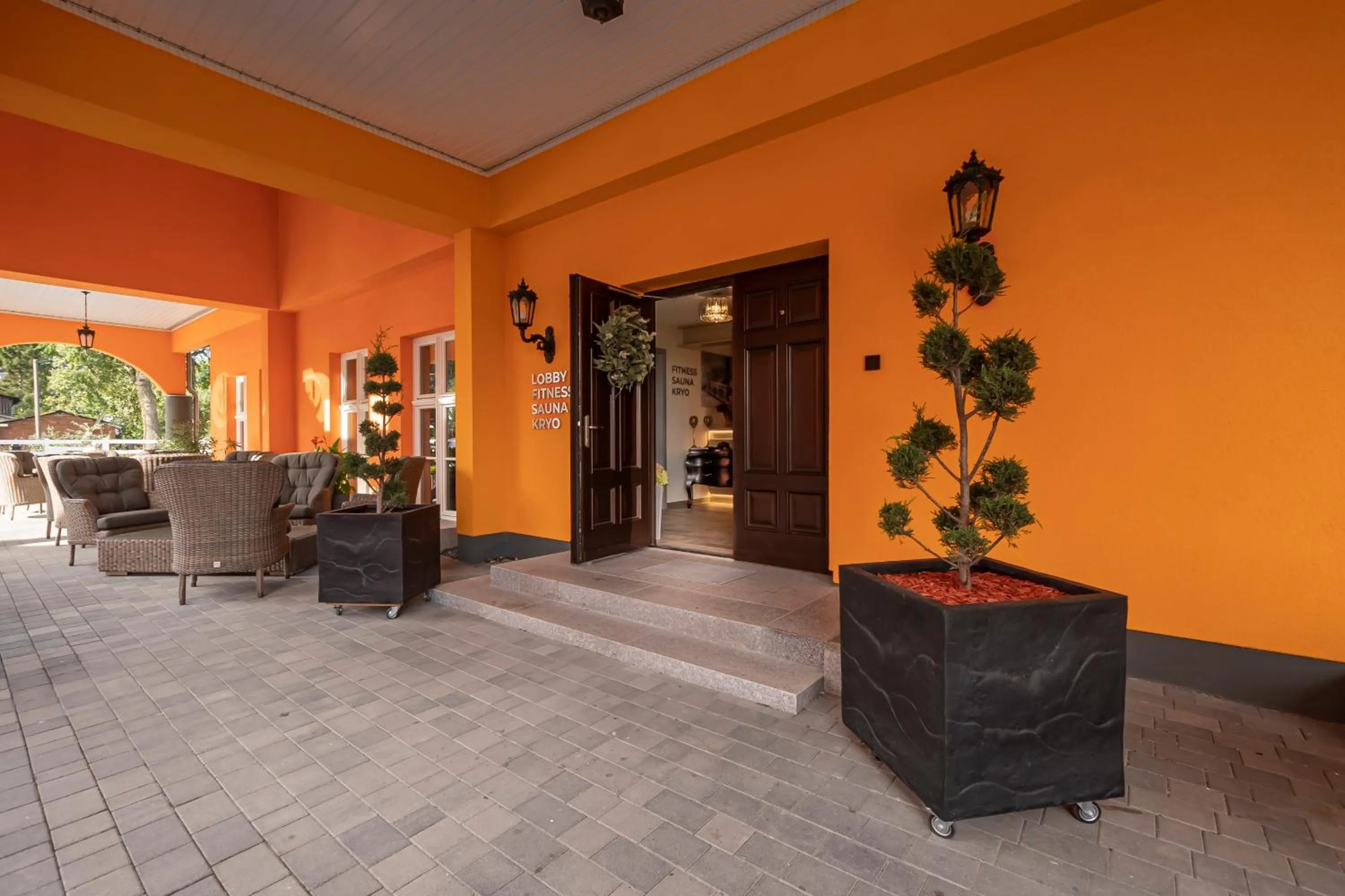 Lobby or reception in Luxus Resort Rügen Residenz Kubitzer Bodden