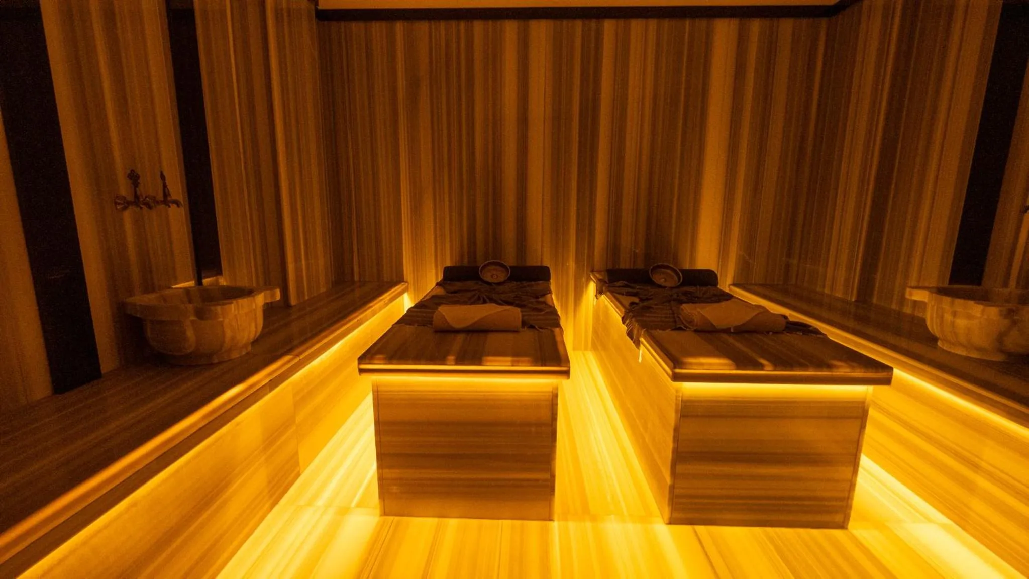 Steam room in Regia Mare Beach Hotel & Spa Bodrum