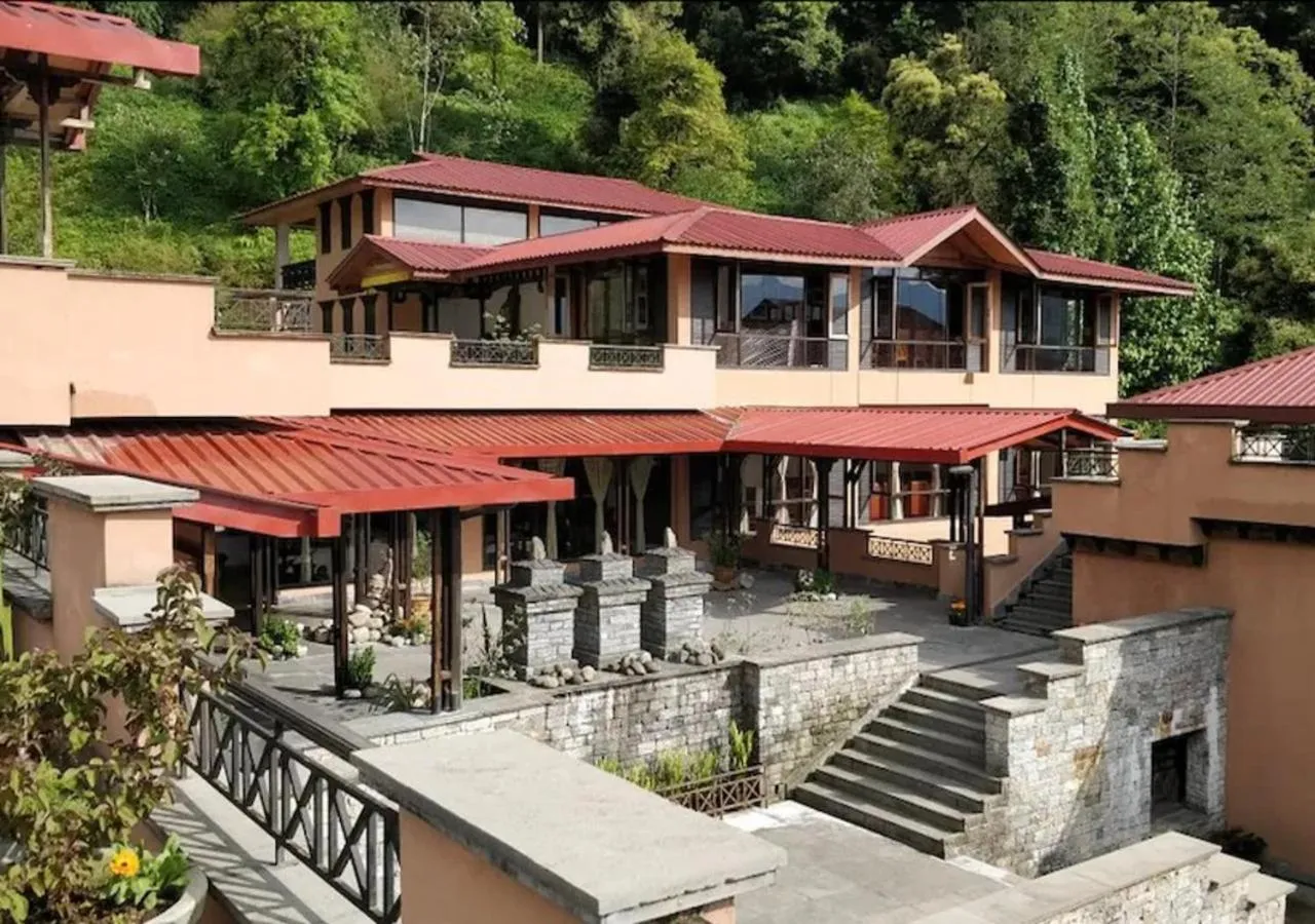 Property building in The Chumbi Mountain Retreat & Spa, A Club Mahindra Associate
