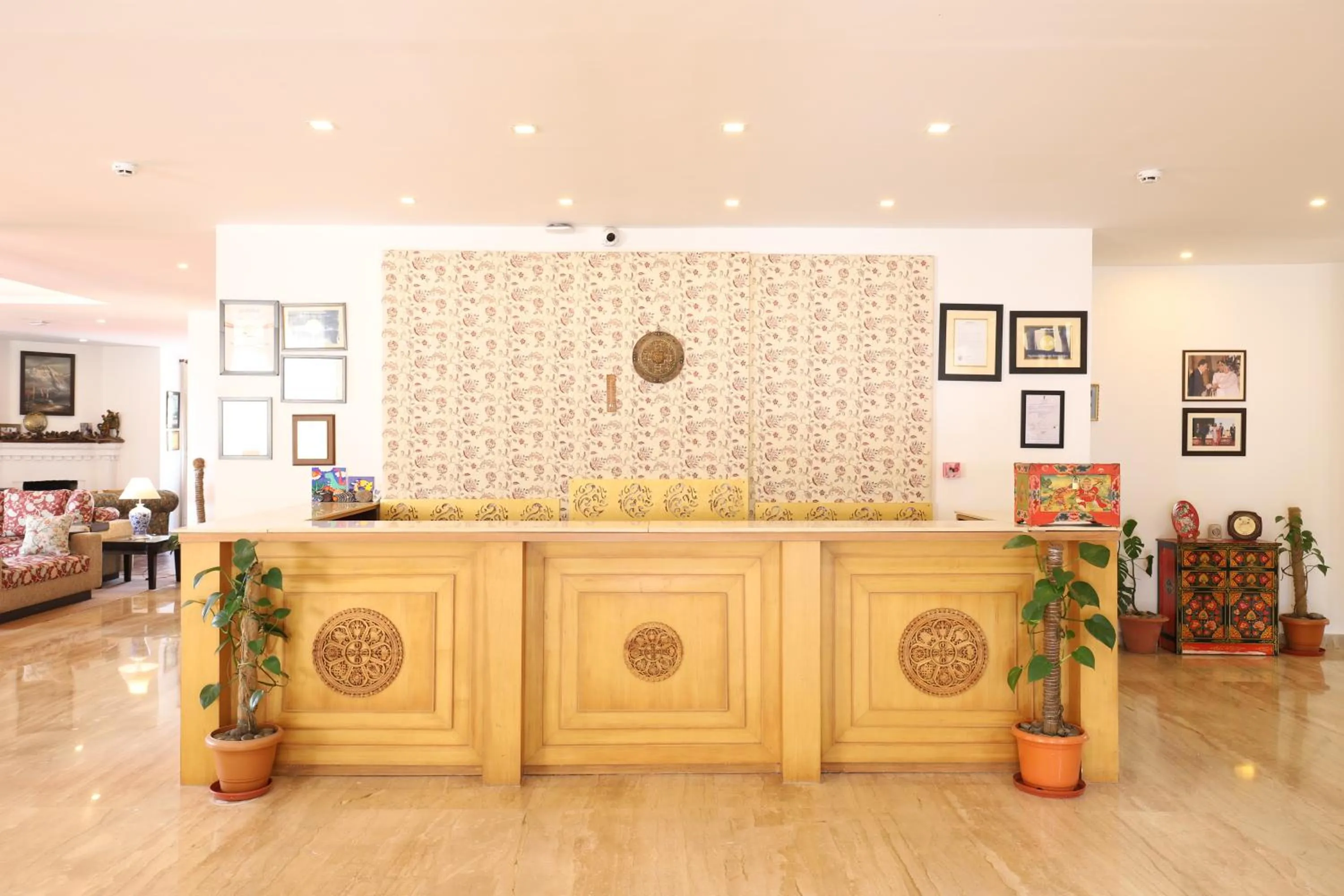 Lobby or reception in The Chumbi Mountain Retreat & Spa, A Club Mahindra Associate