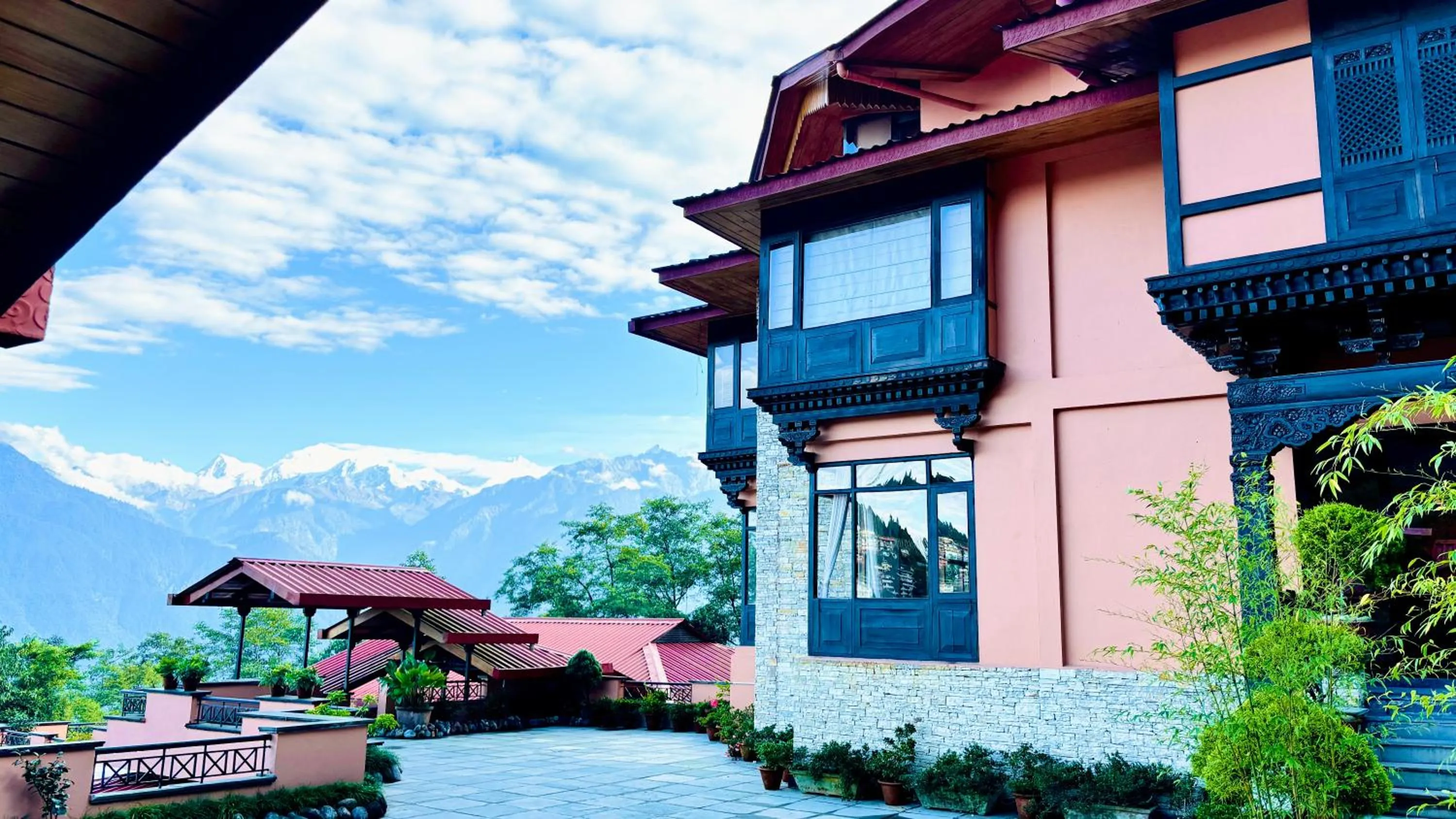 Property building in The Chumbi Mountain Retreat & Spa, A Club Mahindra Associate