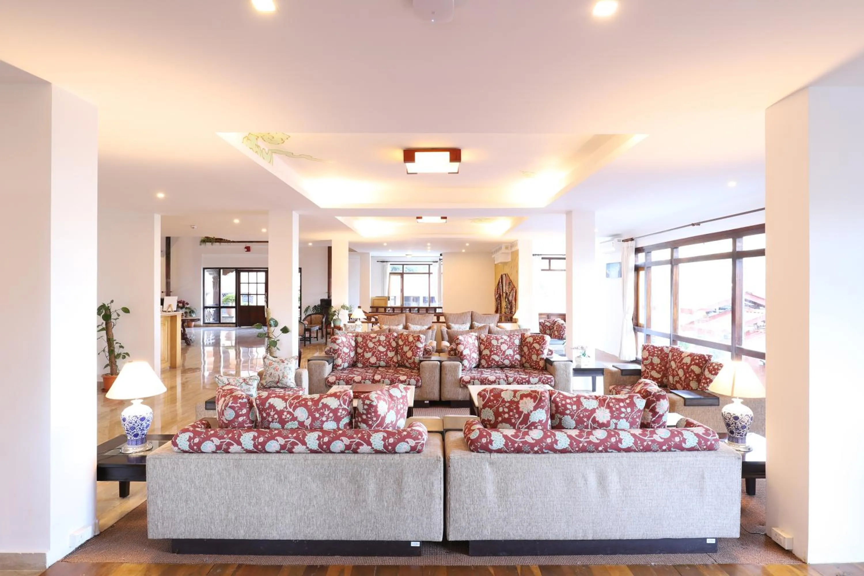 Lobby or reception in The Chumbi Mountain Retreat & Spa, A Club Mahindra Associate