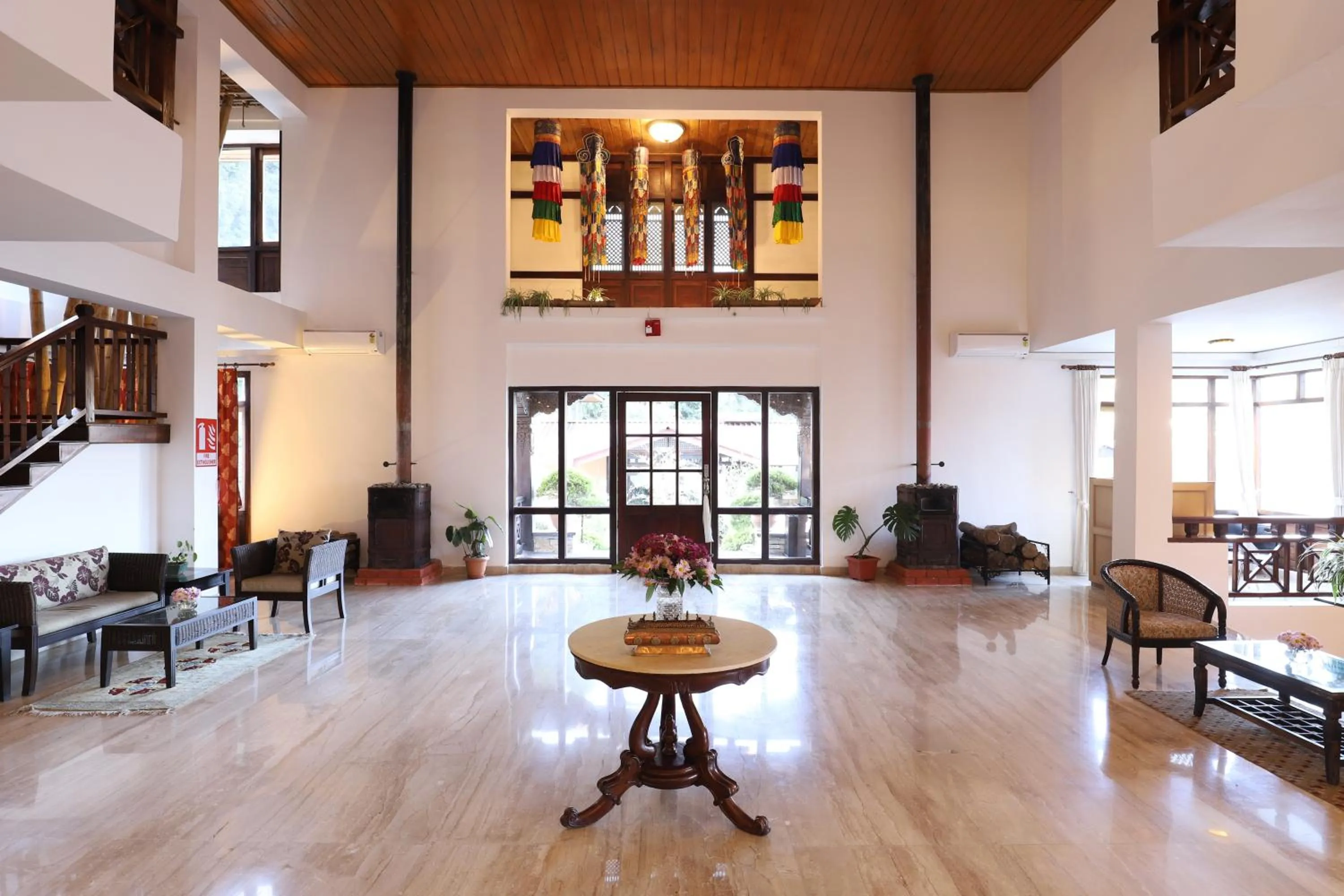 Lobby or reception in The Chumbi Mountain Retreat & Spa, A Club Mahindra Associate