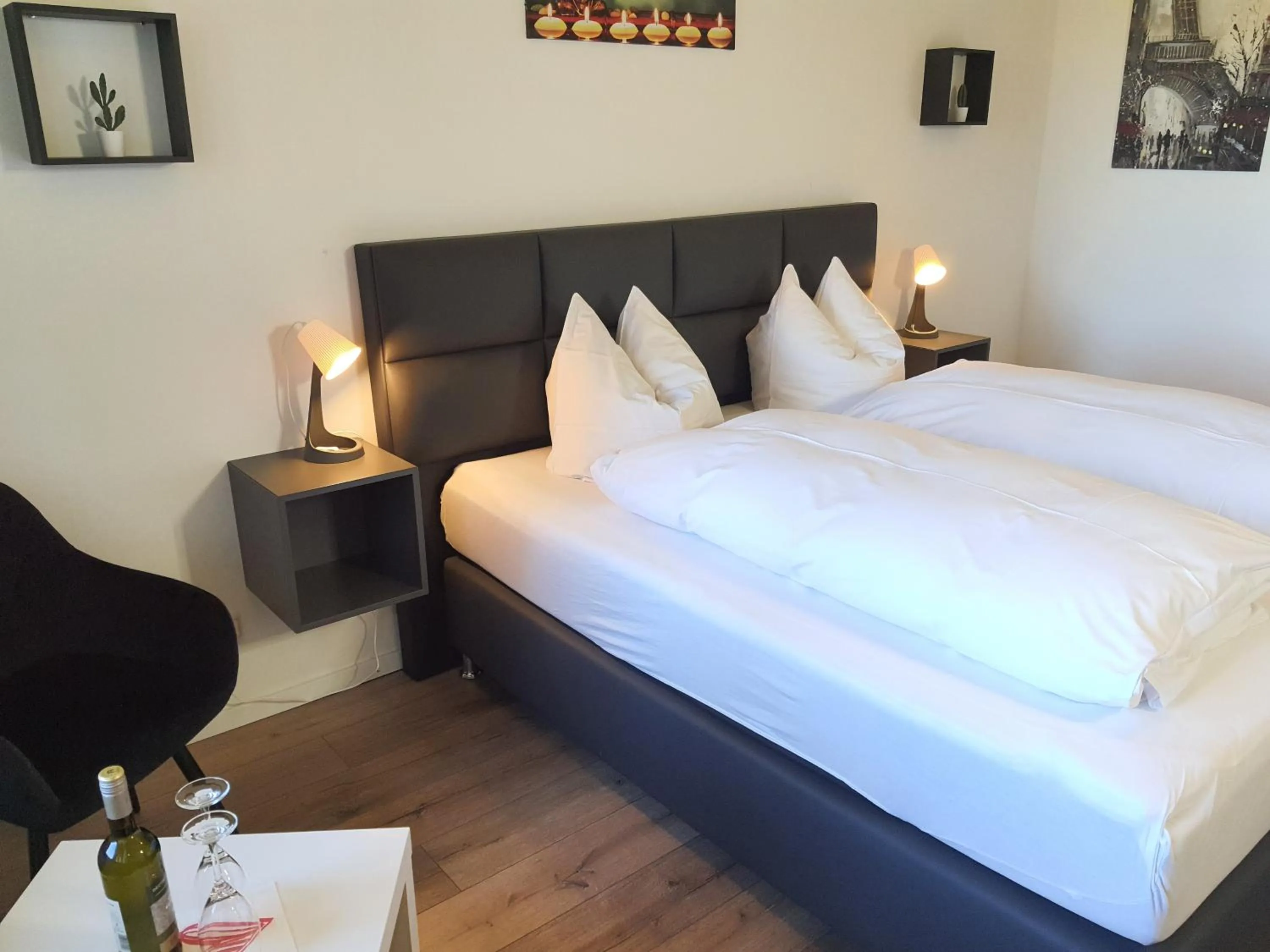 Bed in Hotel Schneiderhof