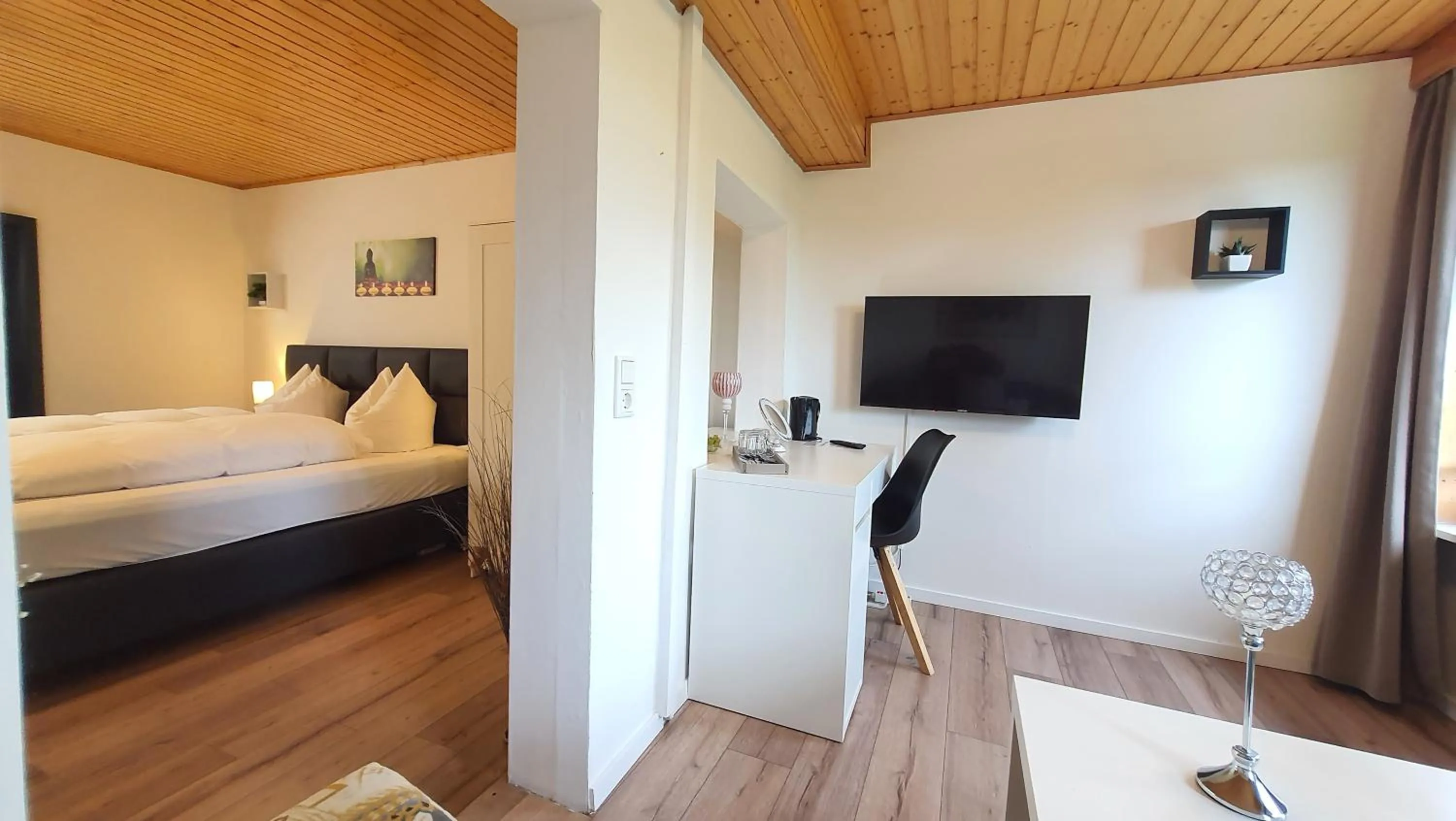 Bed in Hotel Schneiderhof