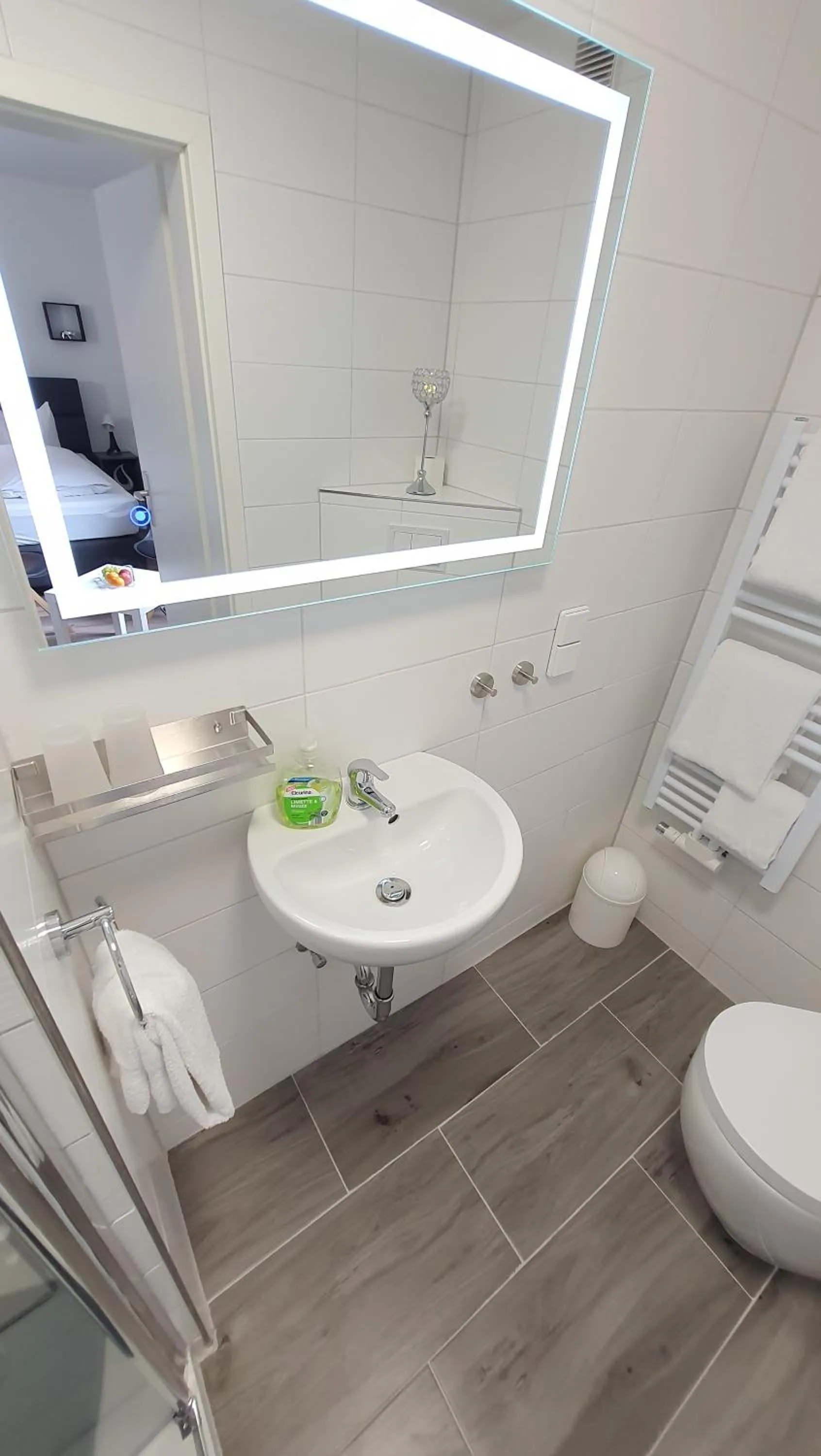 Shower in Hotel Schneiderhof