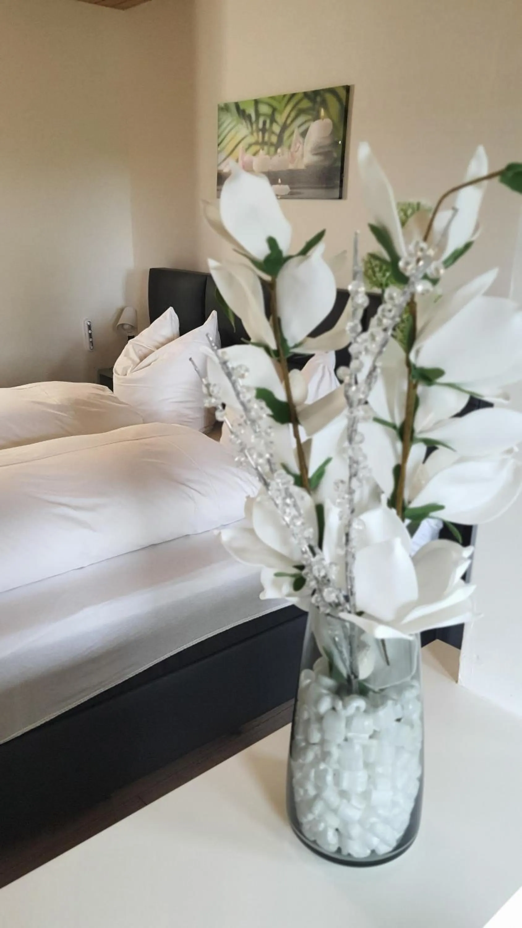 Bed in Hotel Schneiderhof