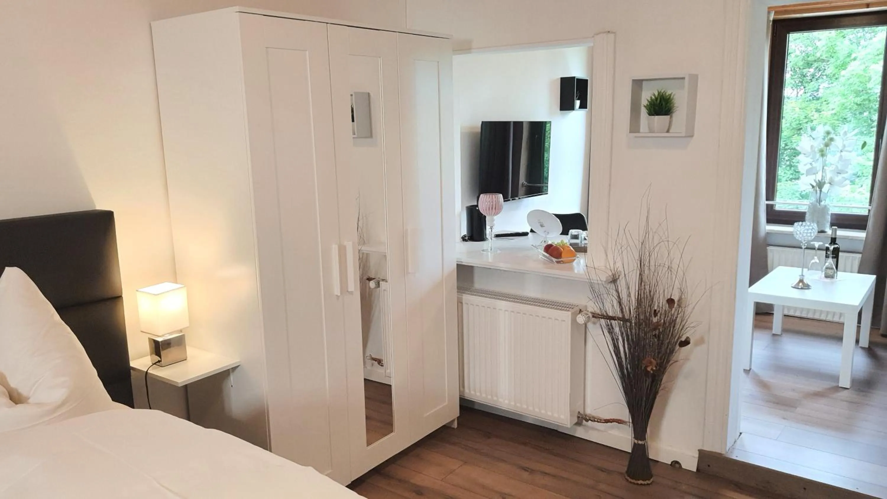 Bed in Hotel Schneiderhof