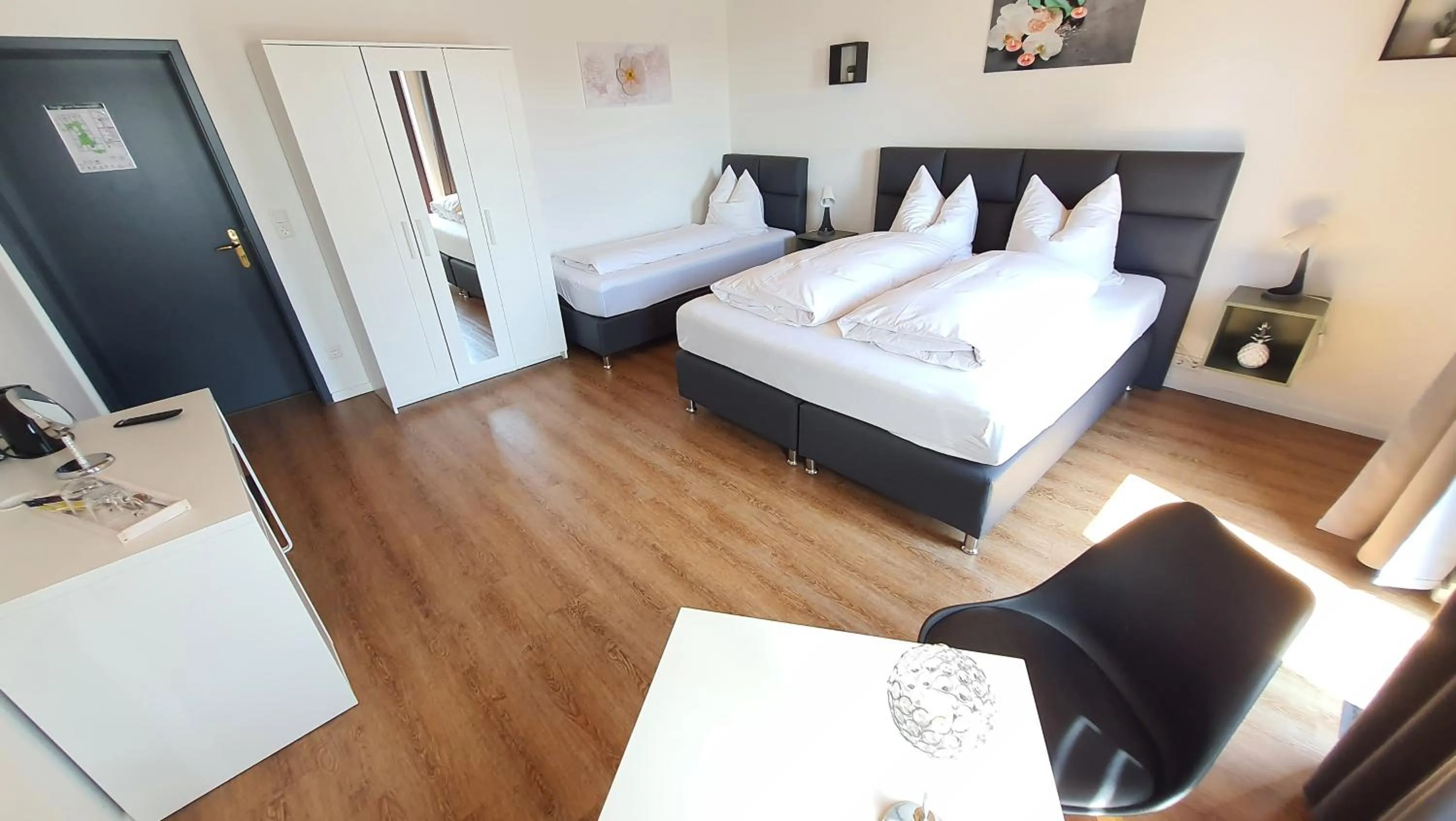 Bed in Hotel Schneiderhof