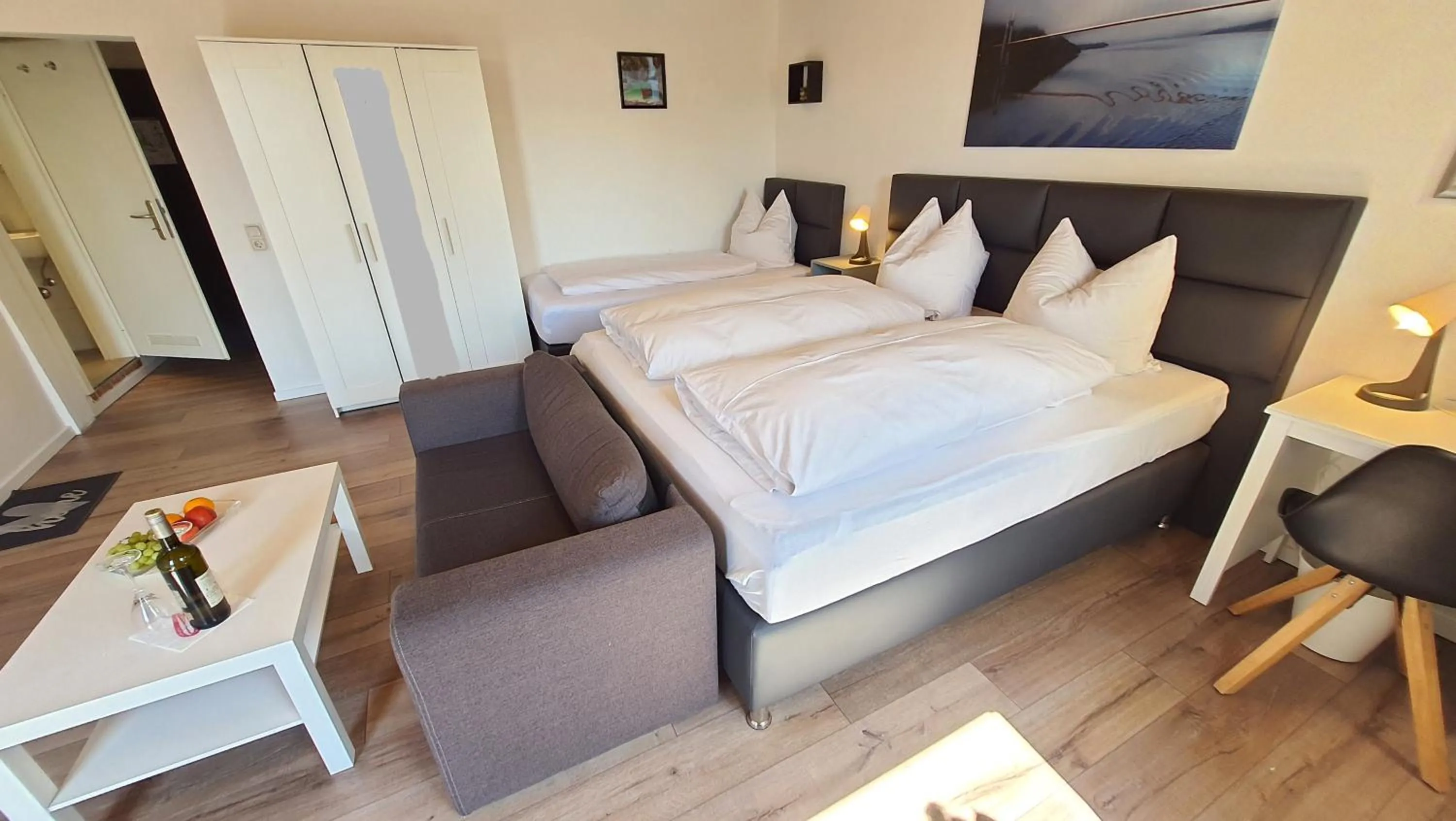 Bed in Hotel Schneiderhof