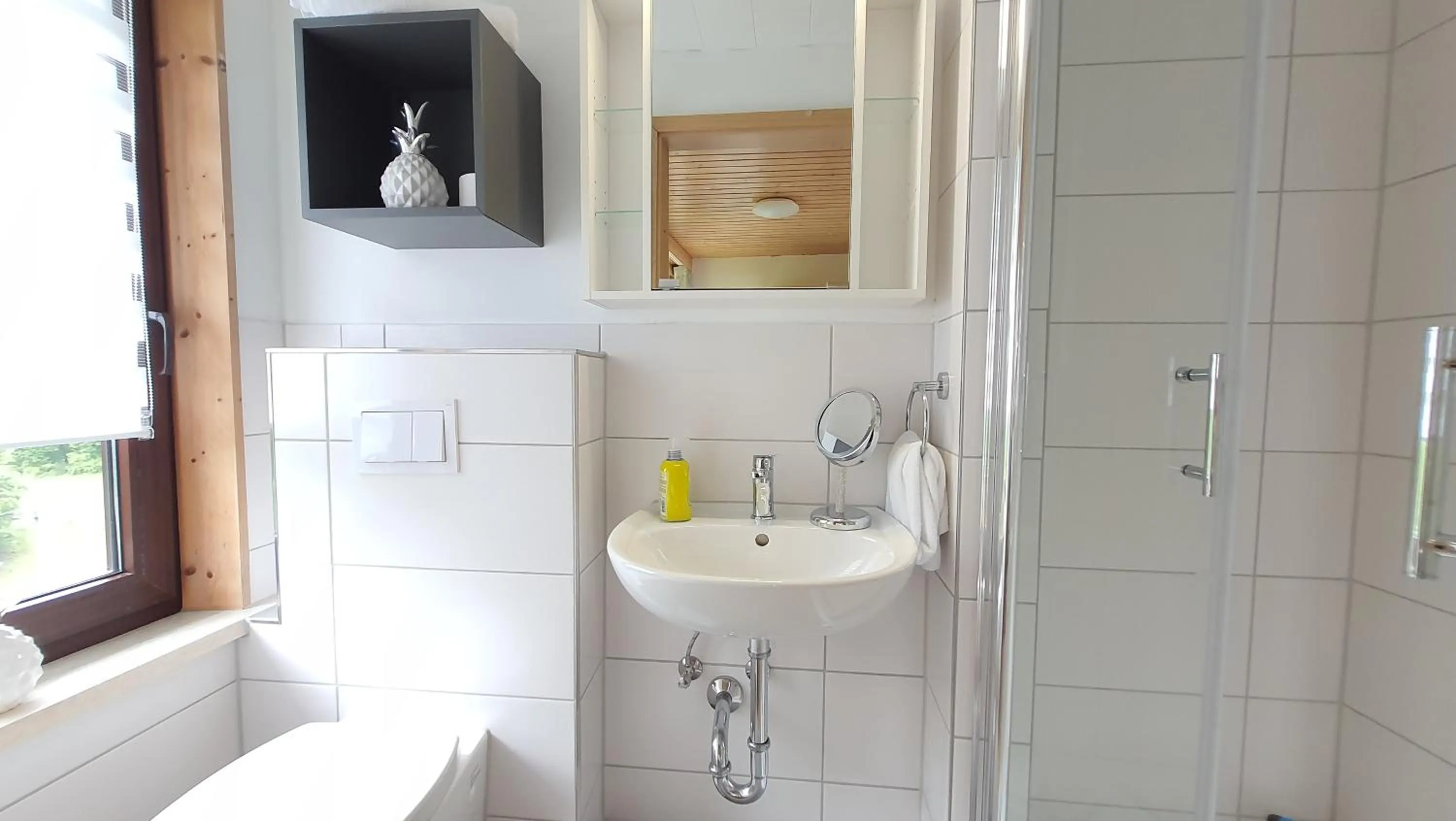 Shower in Hotel Schneiderhof