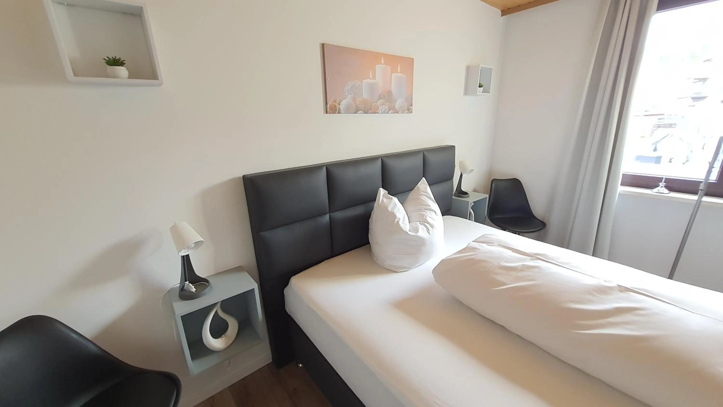 Bed in Hotel Schneiderhof