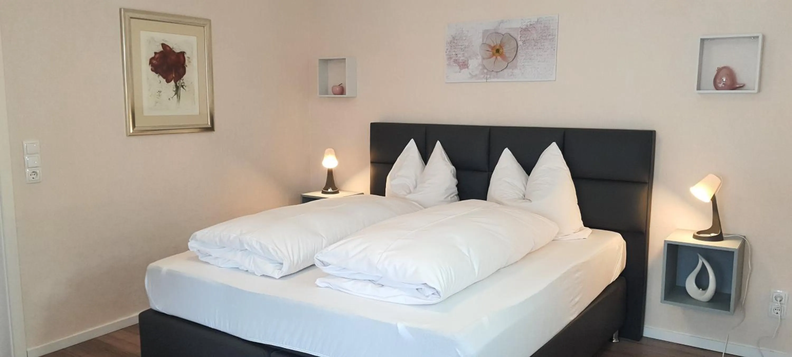 Bed in Hotel Schneiderhof