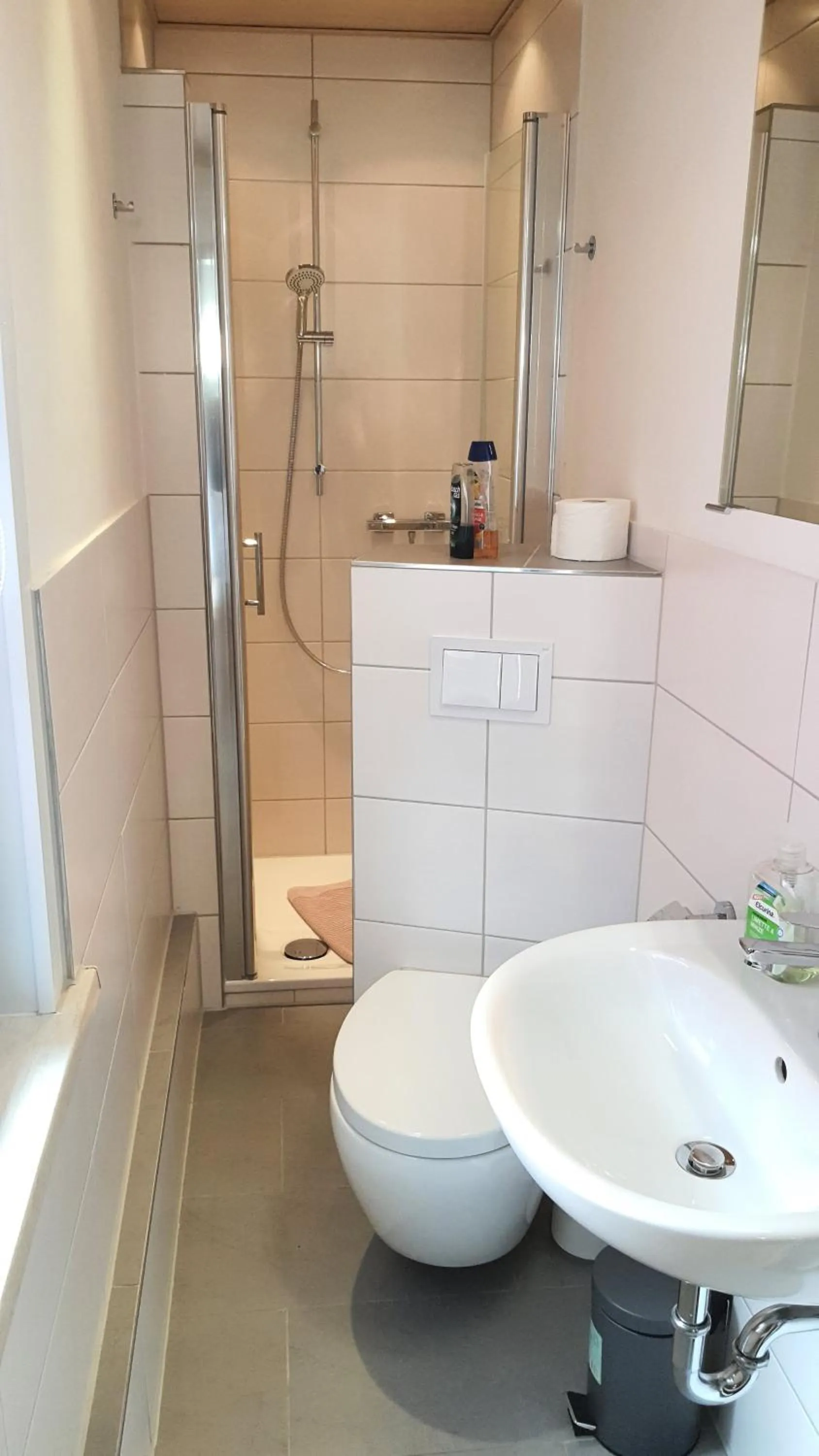 Shower in Hotel Schneiderhof