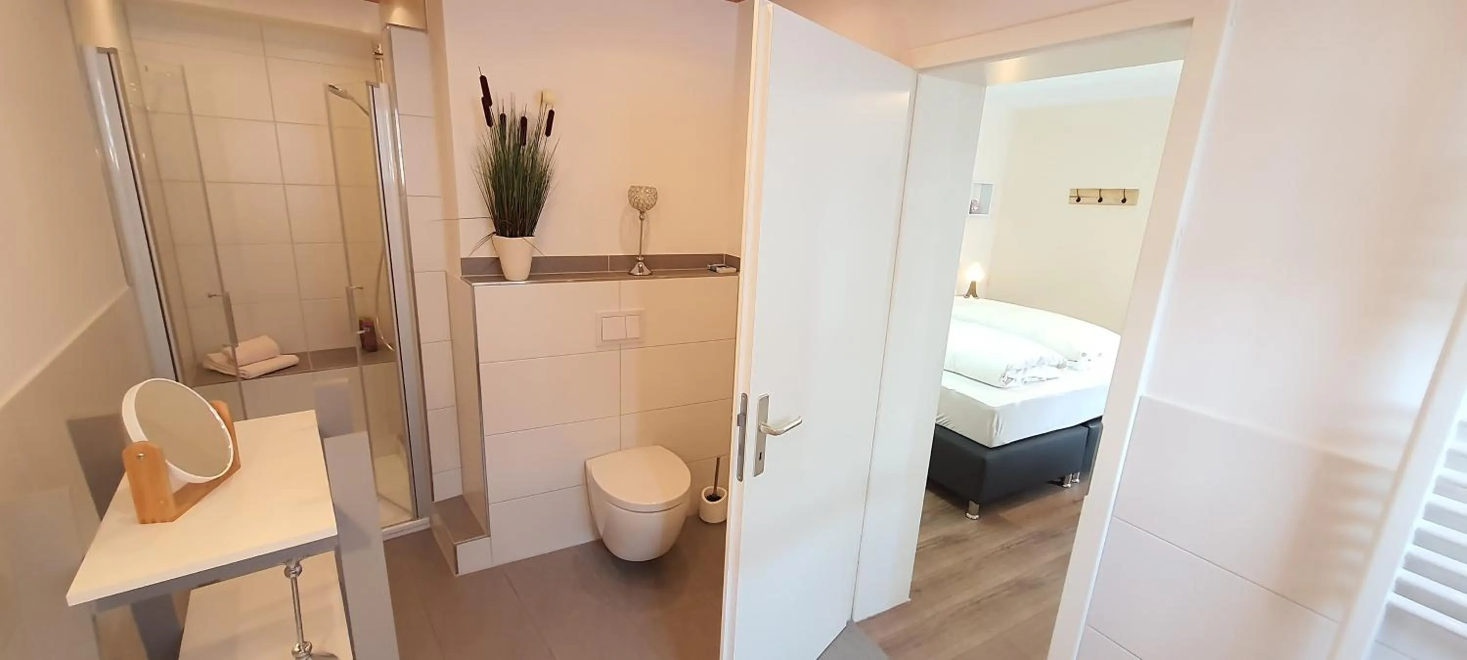 Shower in Hotel Schneiderhof