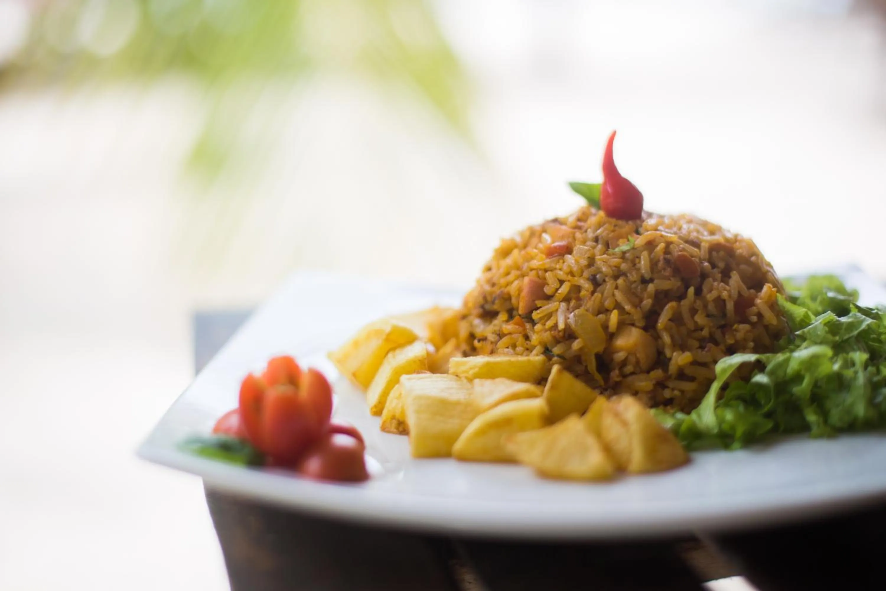 Meals in Bangalôs do Gameleiro