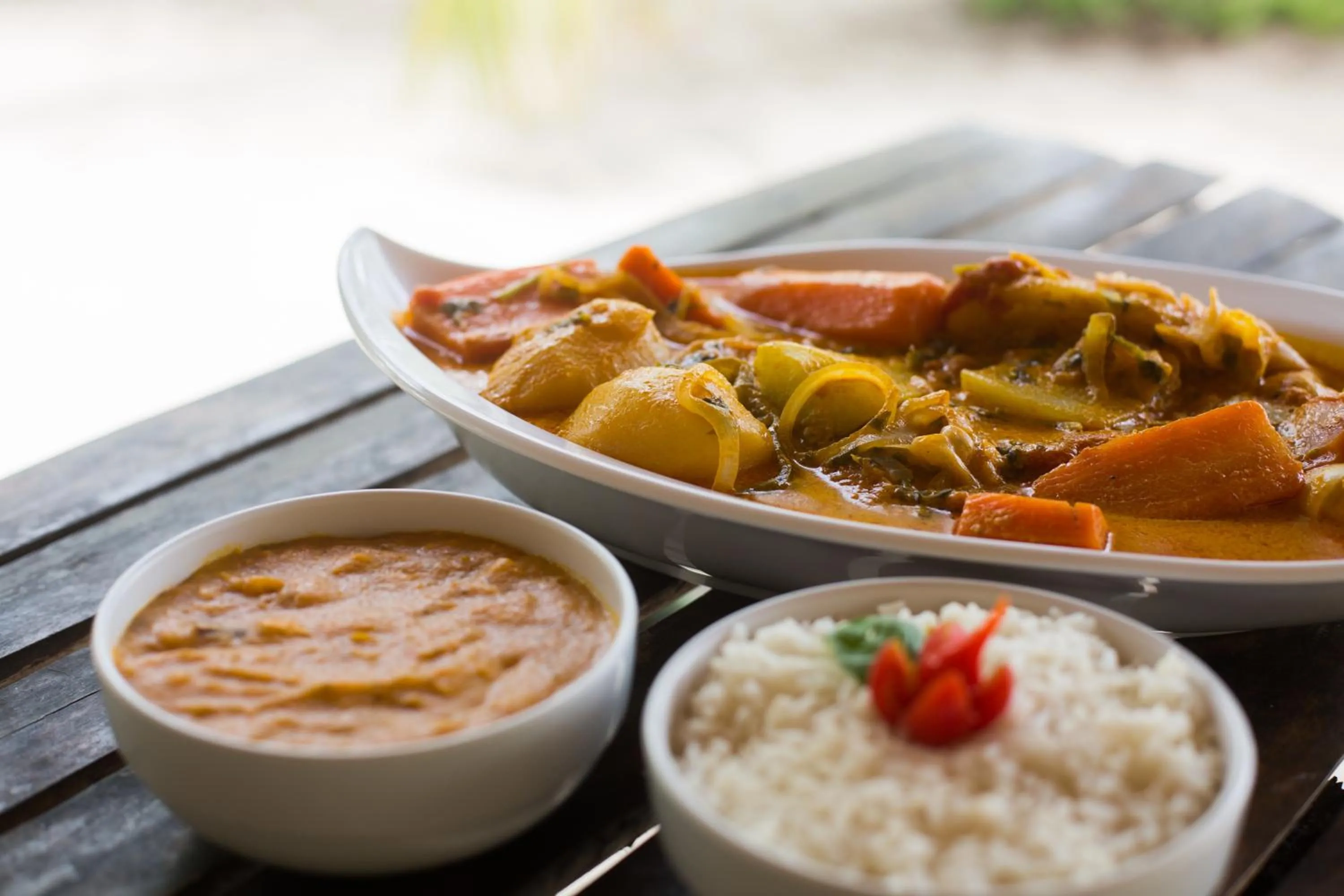 Meals in Bangalôs do Gameleiro