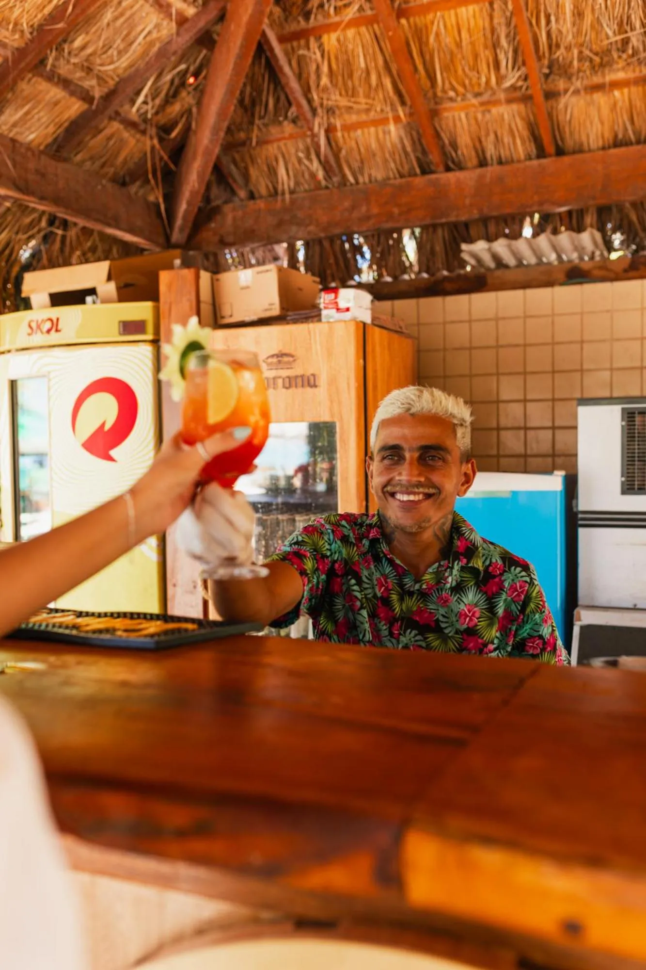 Food and drinks in Bangalôs do Gameleiro