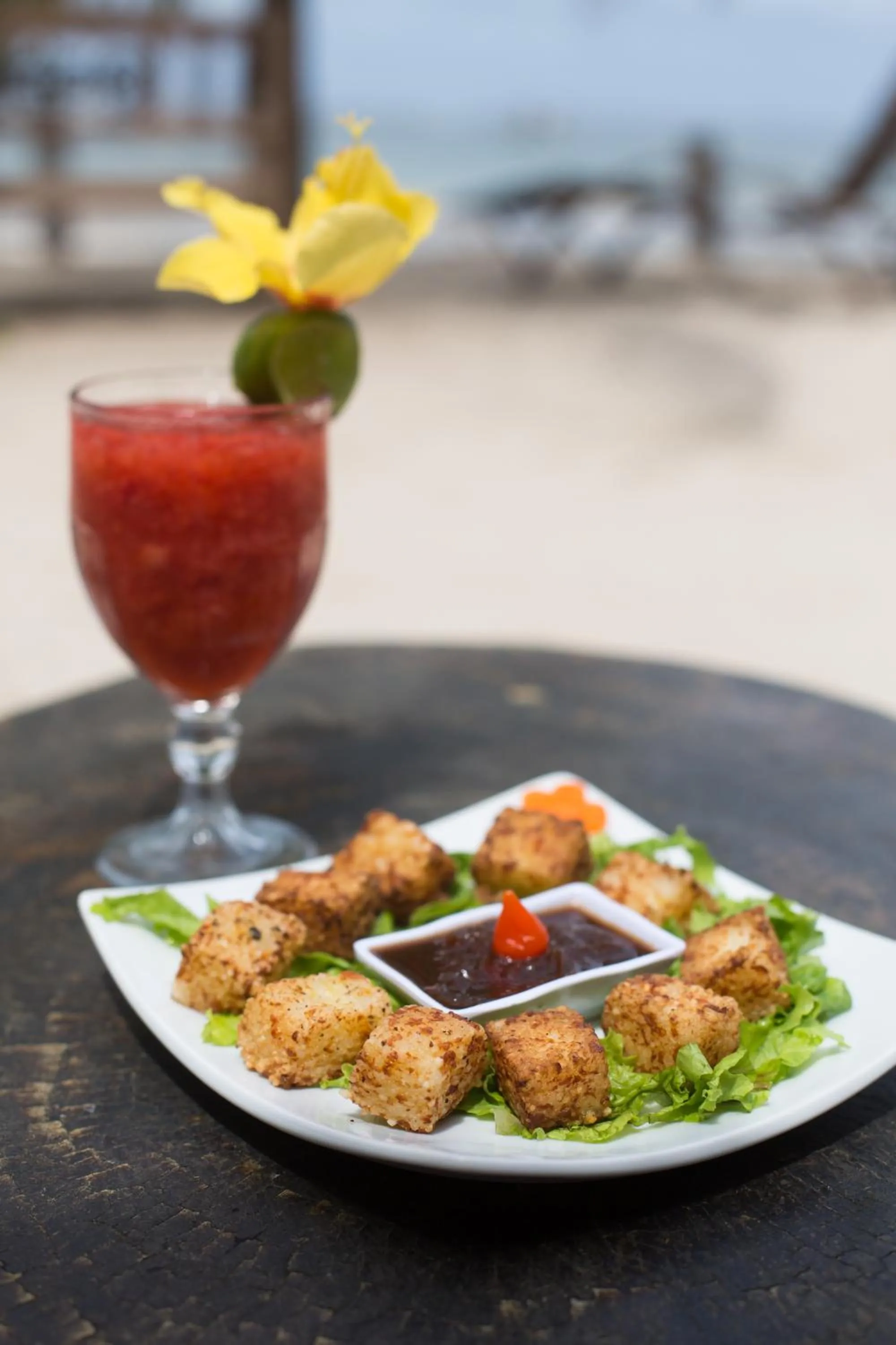 Meals in Bangalôs do Gameleiro