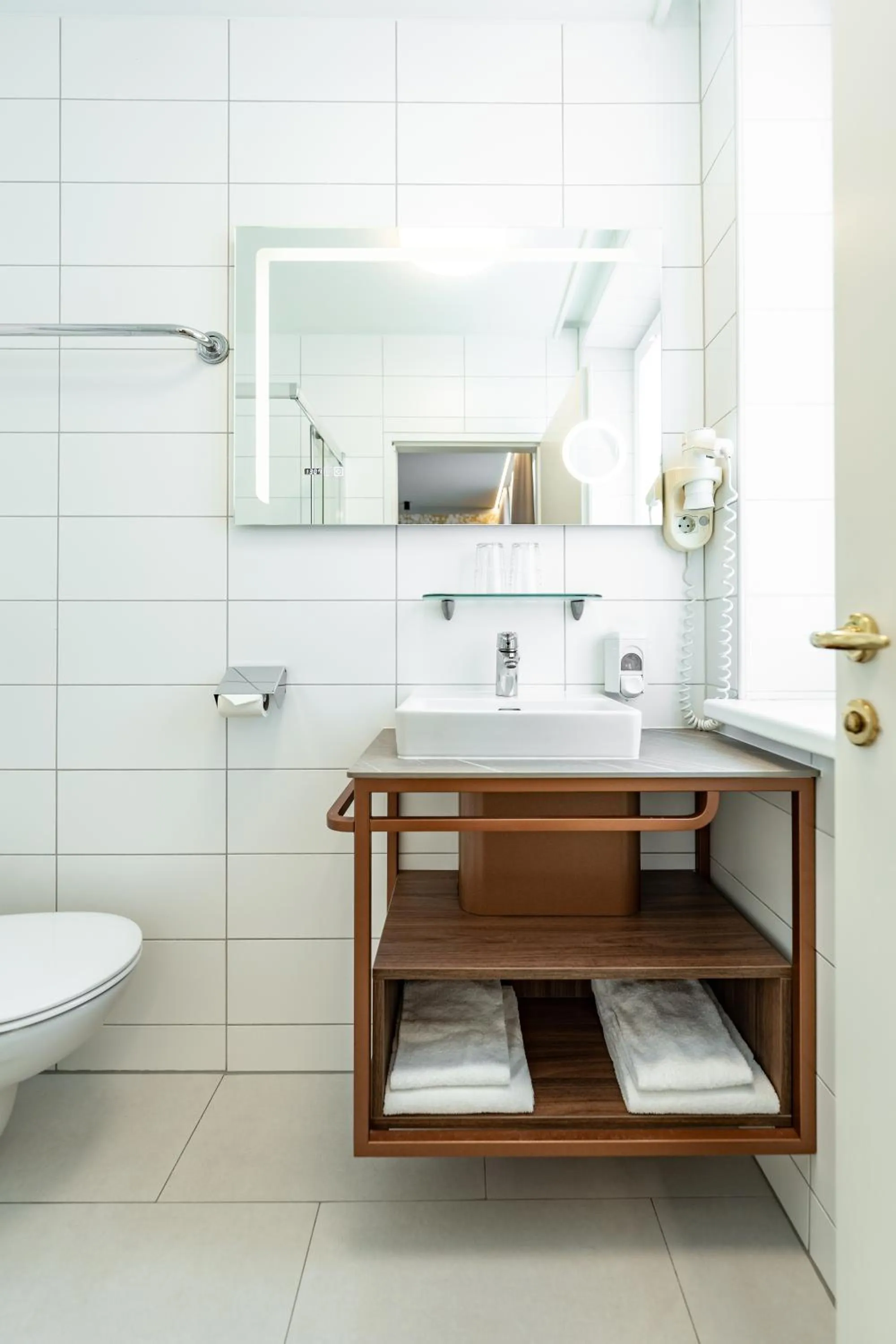 Bathroom in Hotel Lokomotive