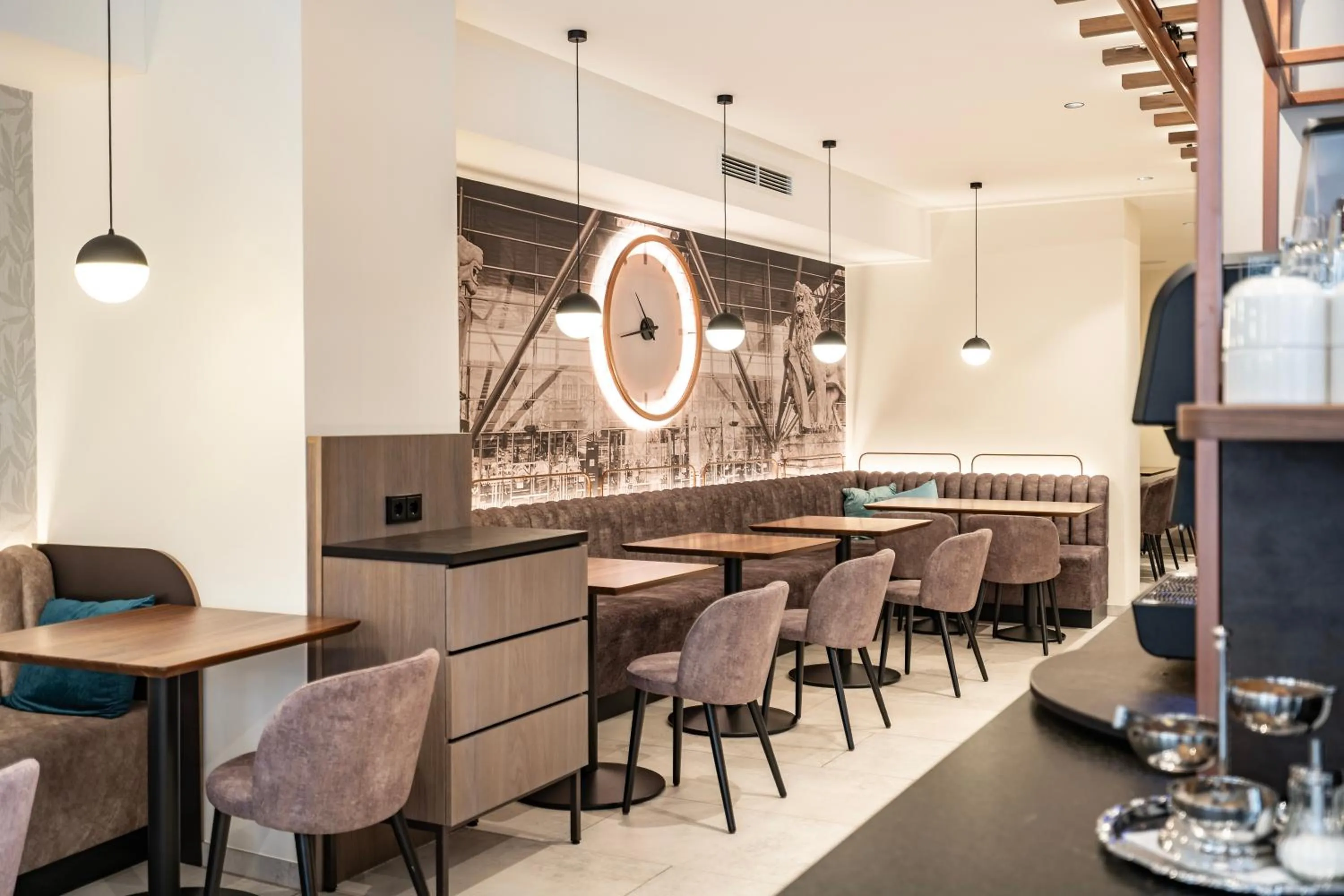 Lounge or bar in Hotel Lokomotive