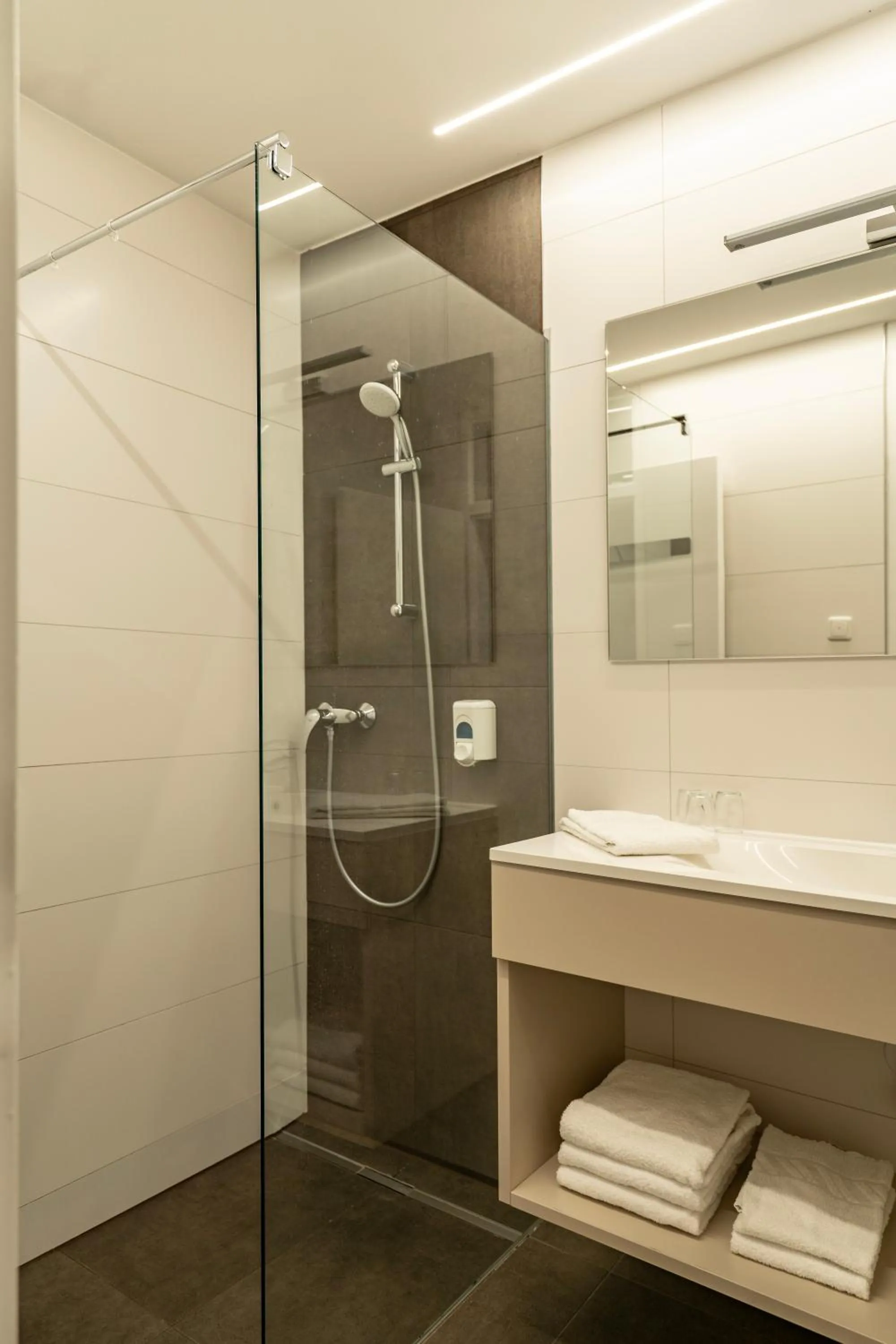 Bathroom in Hotel Lokomotive