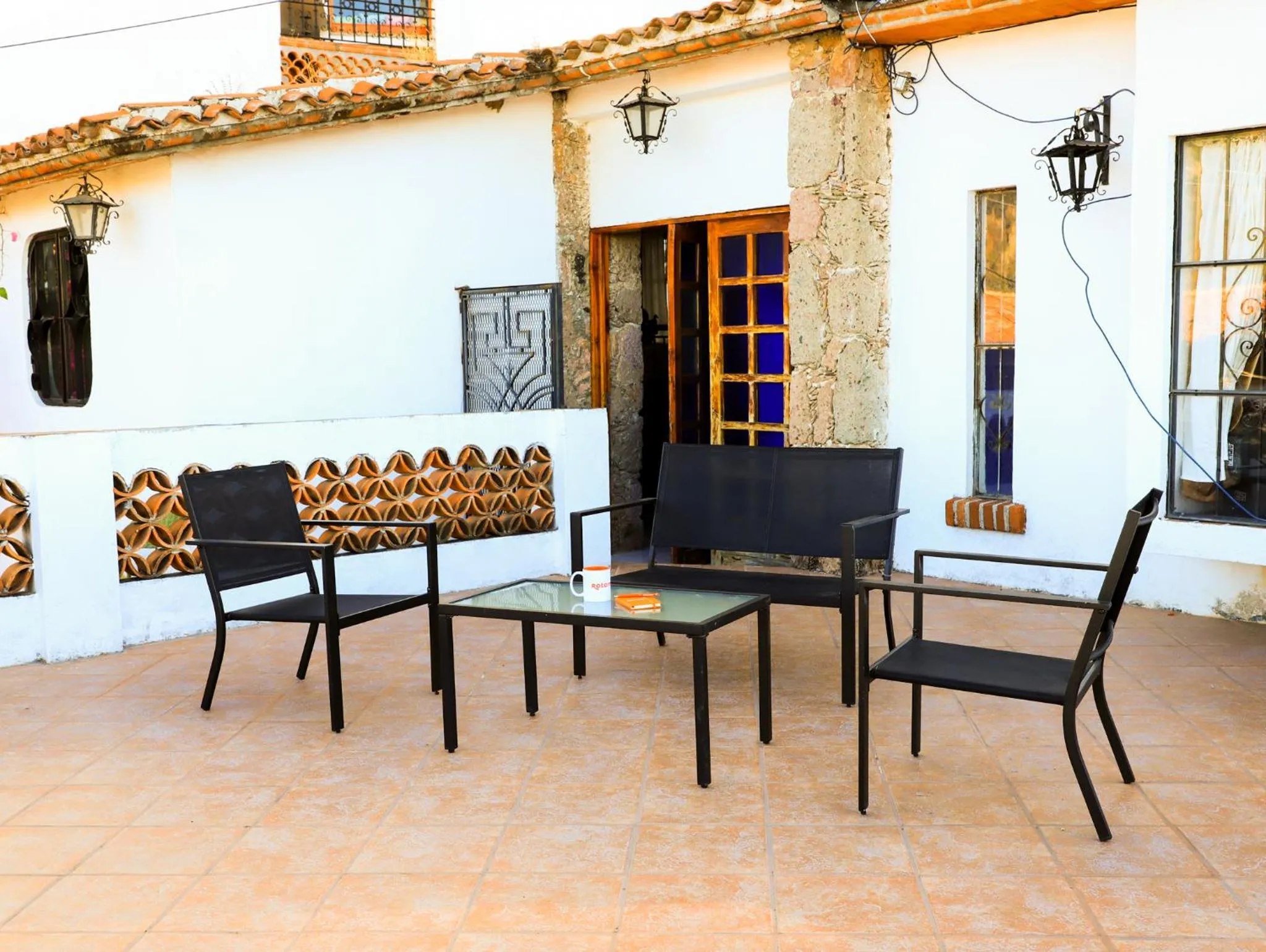 Balcony/Terrace in Casa de las Cruces Taxco